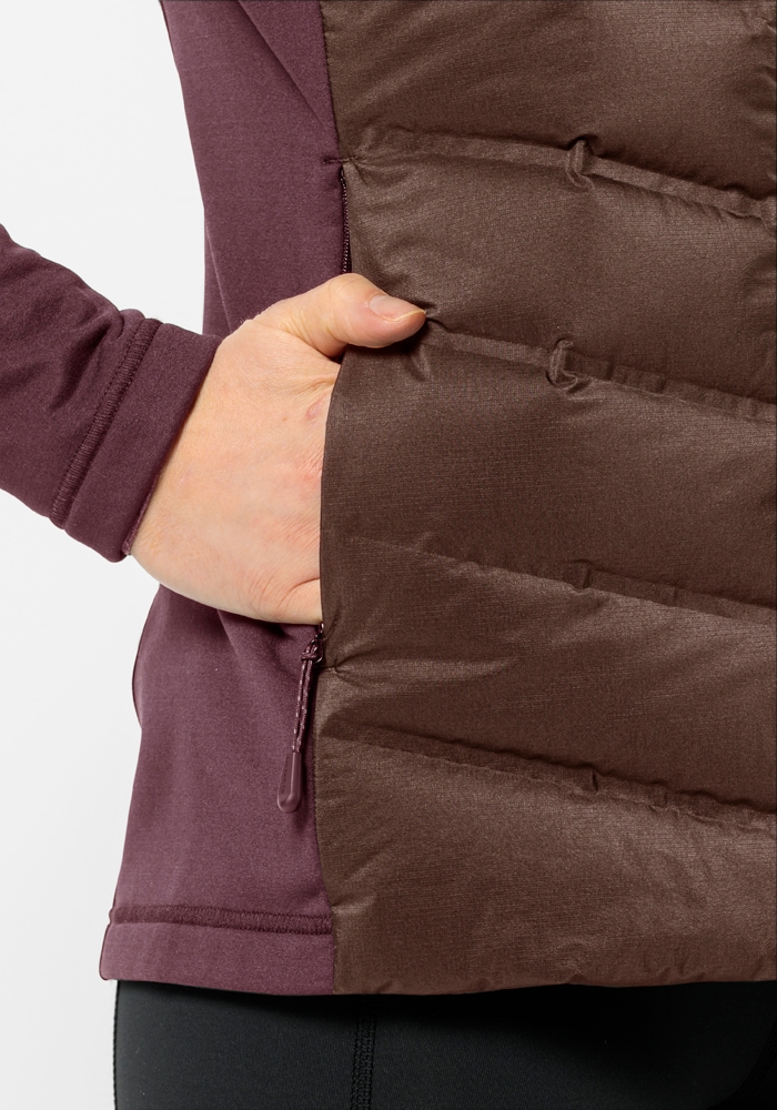 Jack Wolfskin Daunenjacke »TASMAN DOWN HYBRID W«, mit Kapuze