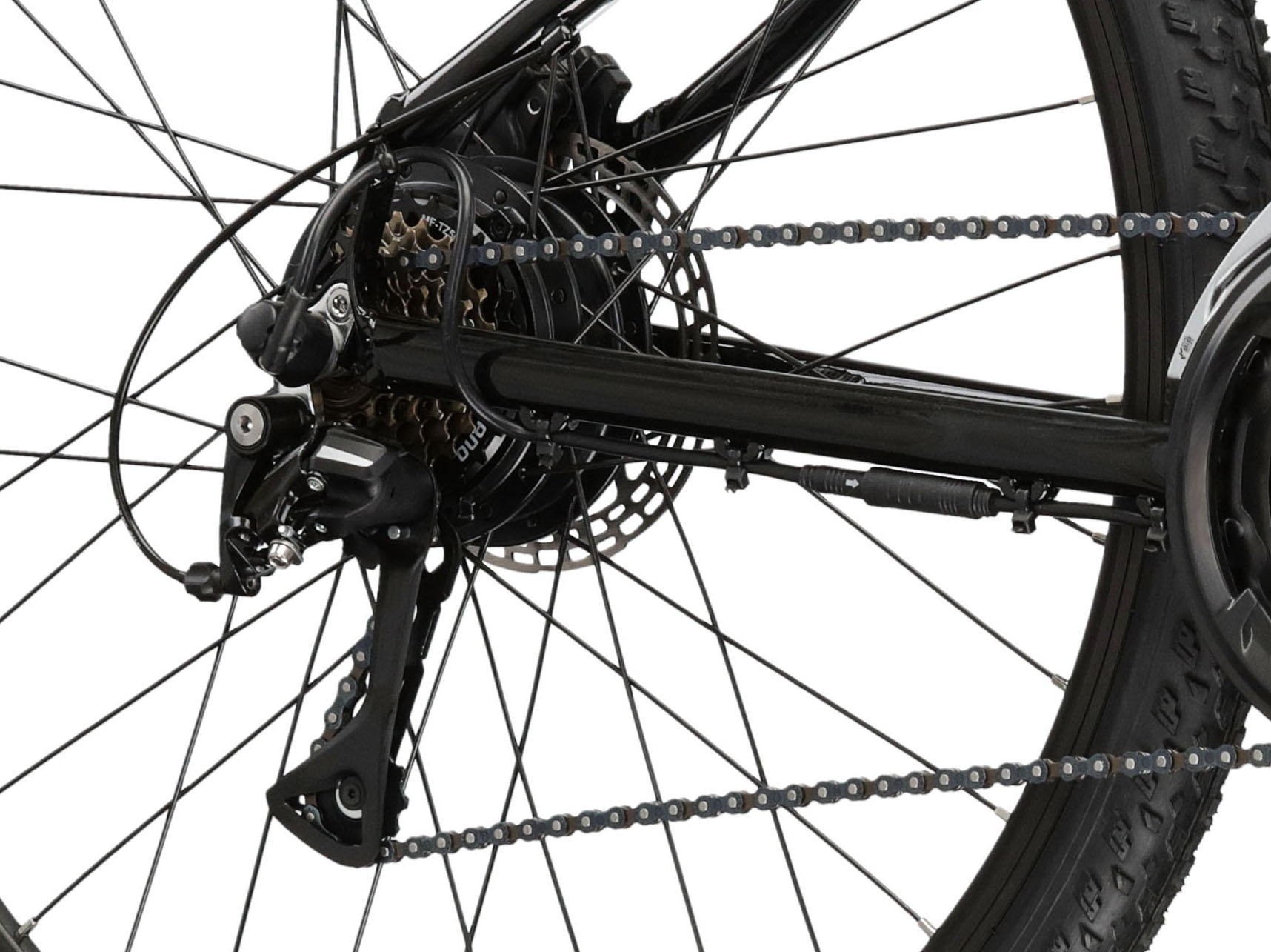 Kross E-Bike »E-MTB Lea Boost ZZ 27.5+ Zoll schwarz«, 21 Gang, Shimano, ACERA M3020, Heckmotor 250 W, Pedelec, Elektrofahrrad für Damen und Herren