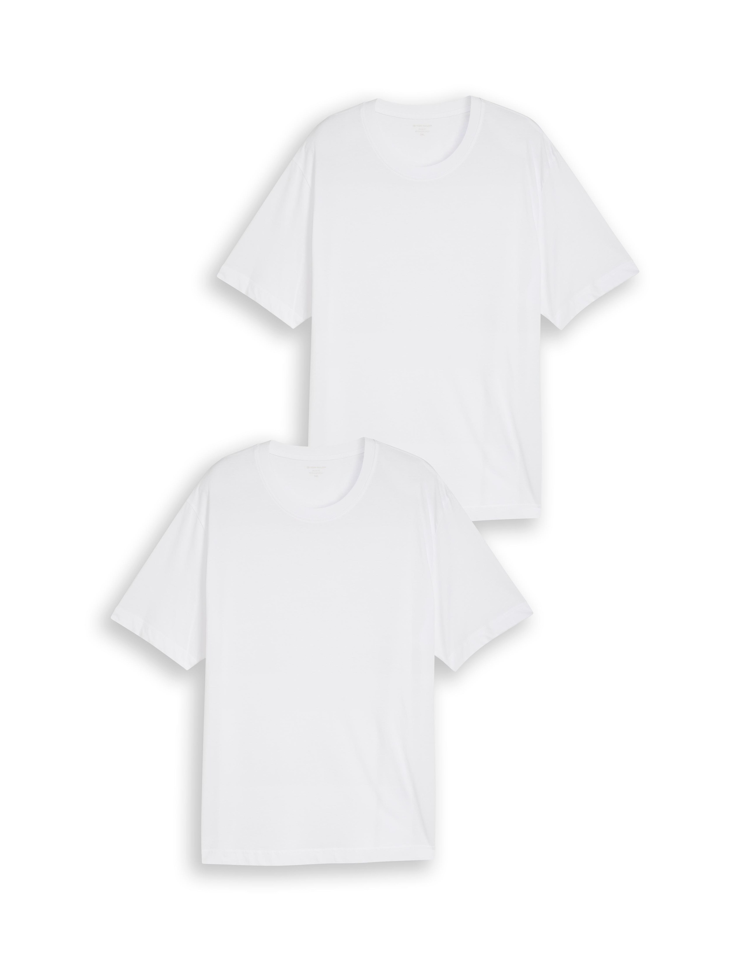 TOM TAILOR PLUS Print-Shirt Packung, 2er,  im 2er Pack
