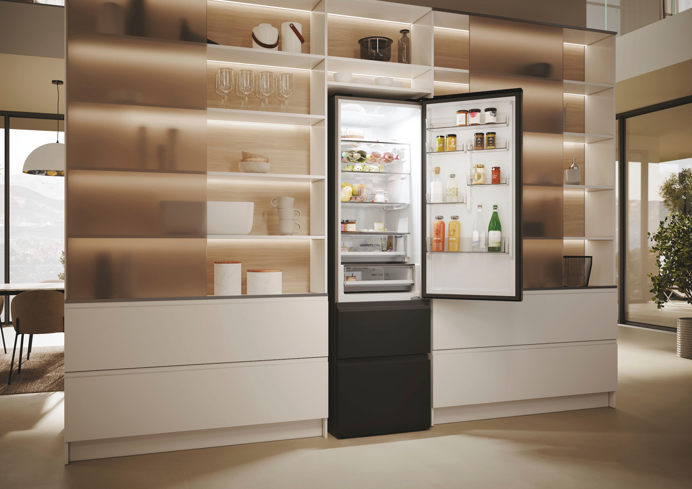Haier Kühl-/Gefrierkombination 3D 60 SERIES 5 »HTW5620DNPT«