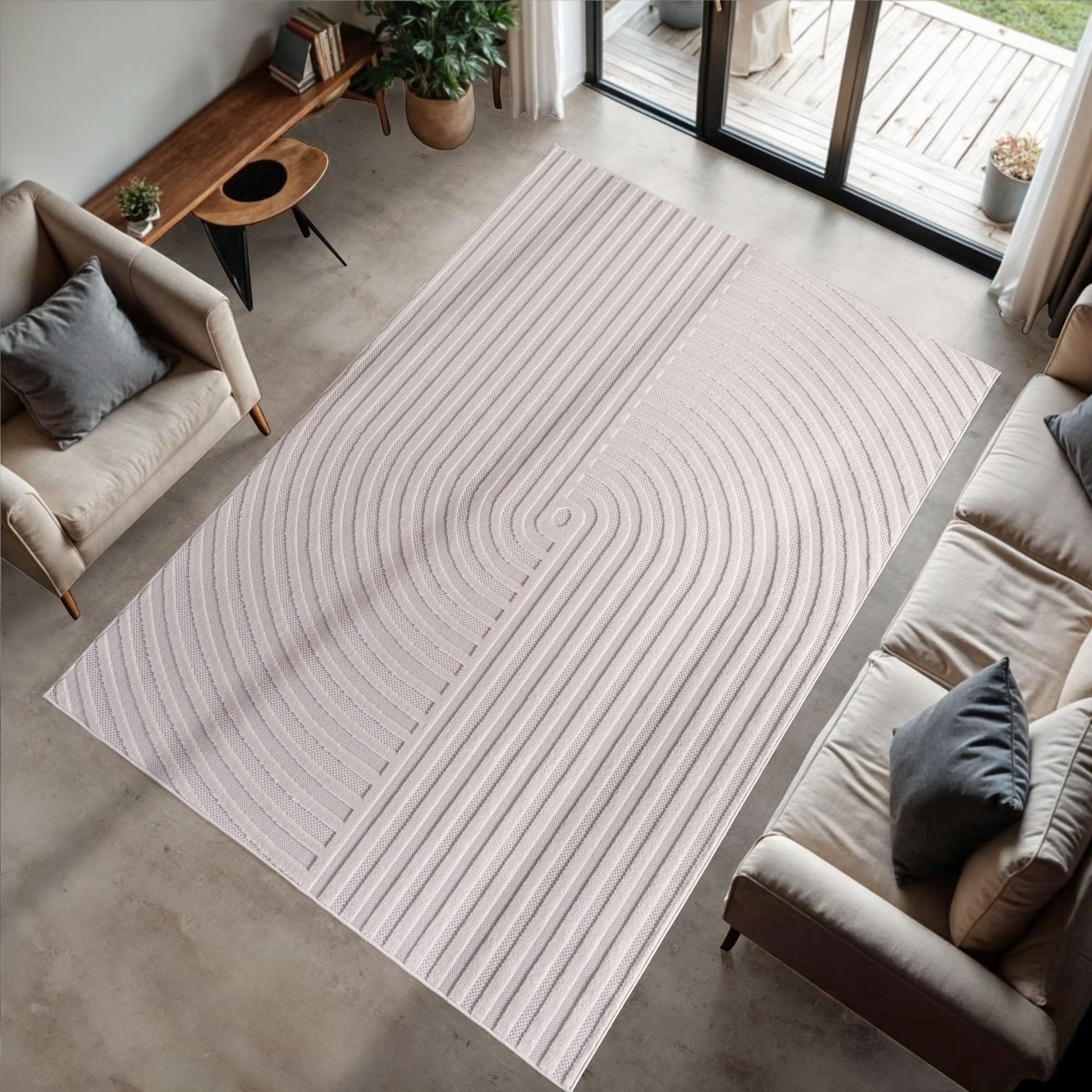 Ayyildiz Teppiche Teppich »DOHA 1658«, rechteckig, 4 mm Höhe, Läufer, 3D Ho günstig online kaufen