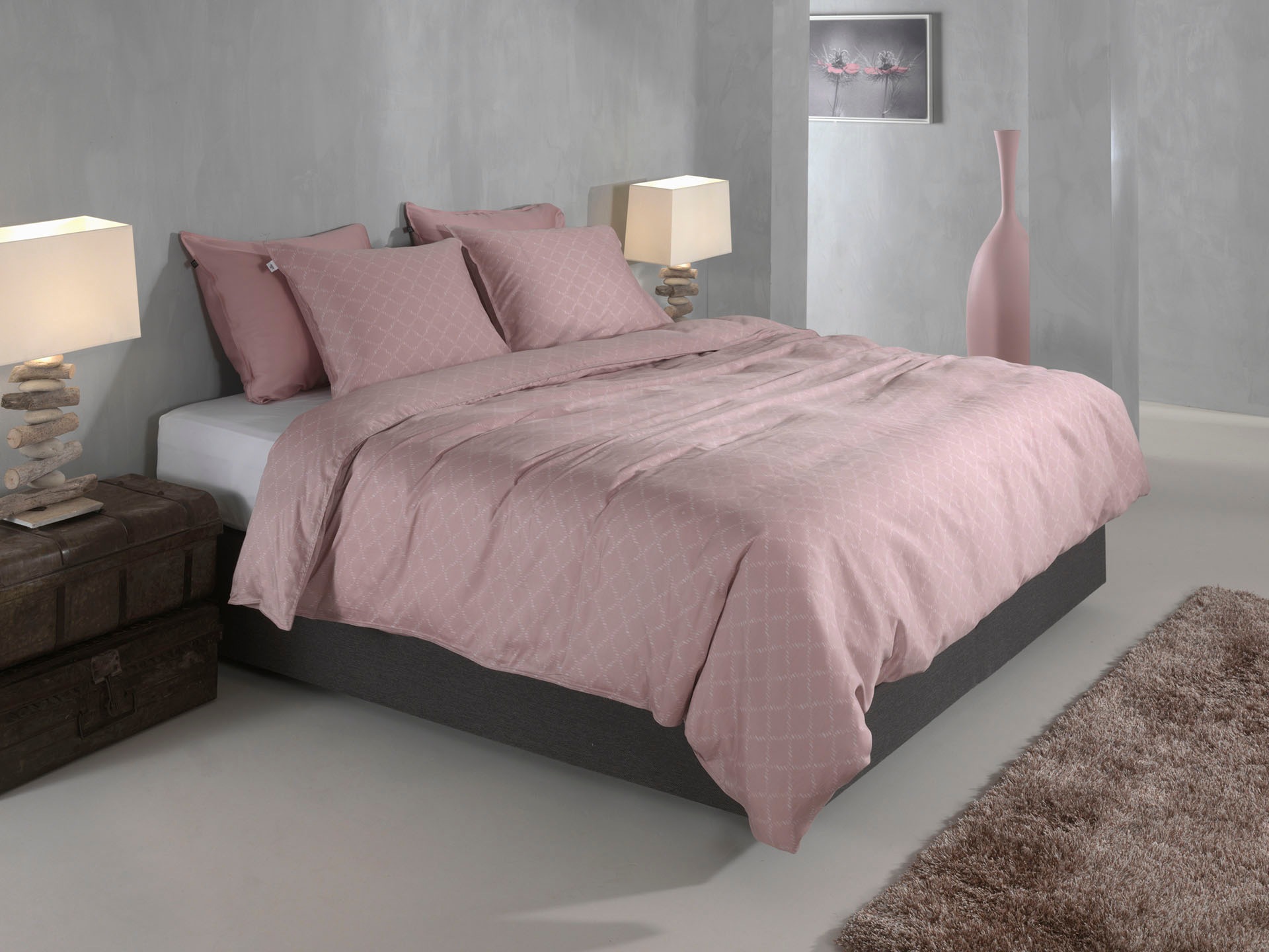 ZO HOME Bettwäsche »Zohome Baumwolle Mako-Satin Bettwäsche Linea di Satinado« 2 Stk. Bettwäsche aus 100% Baumwolle, hochwertige Mako-Satin, ab 135x200 cm.