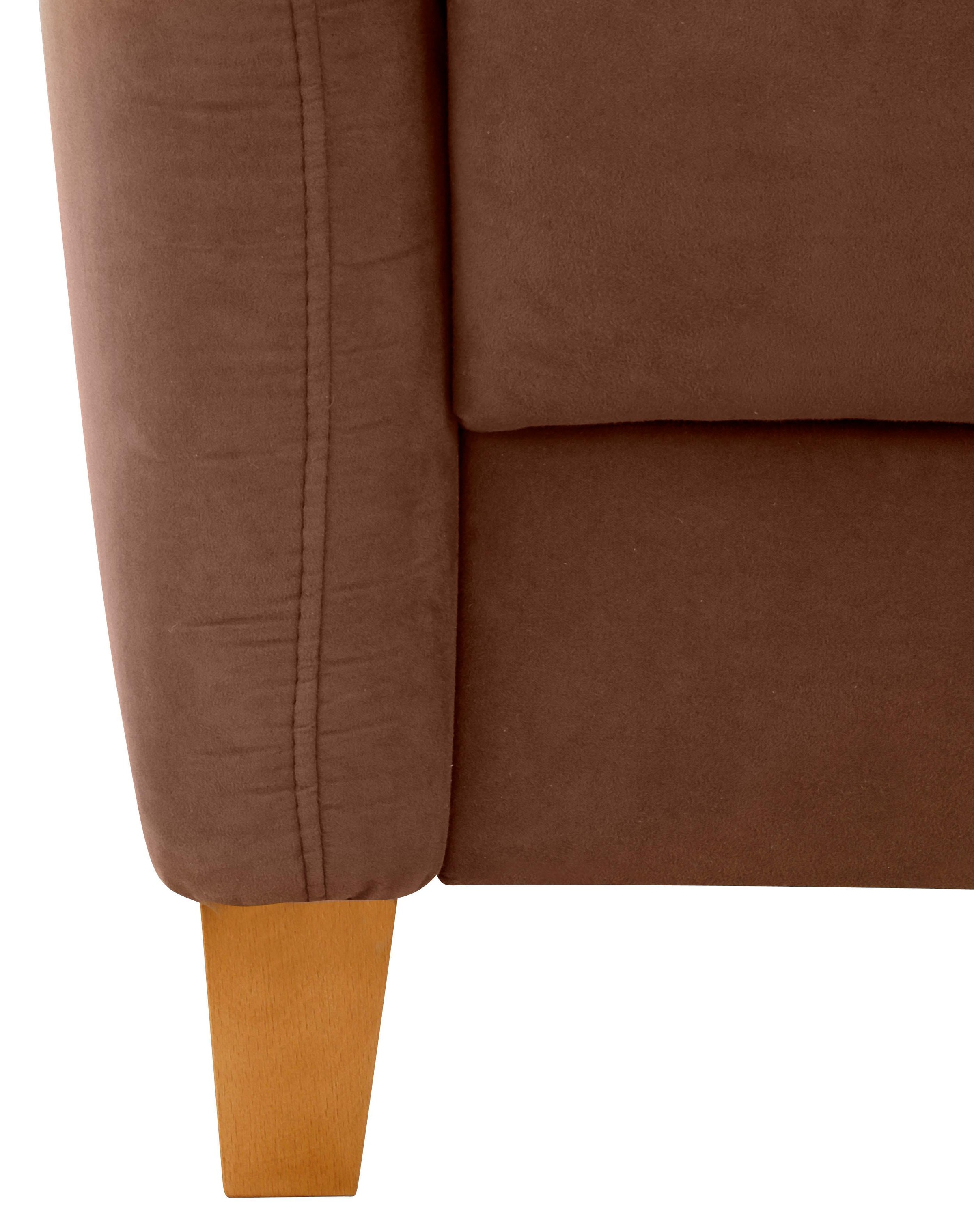 Home affaire Ecksofa »Palmera L-Form«, Federkern, wahlweise mit Bettfunktion und mit/ohne Bettkasten