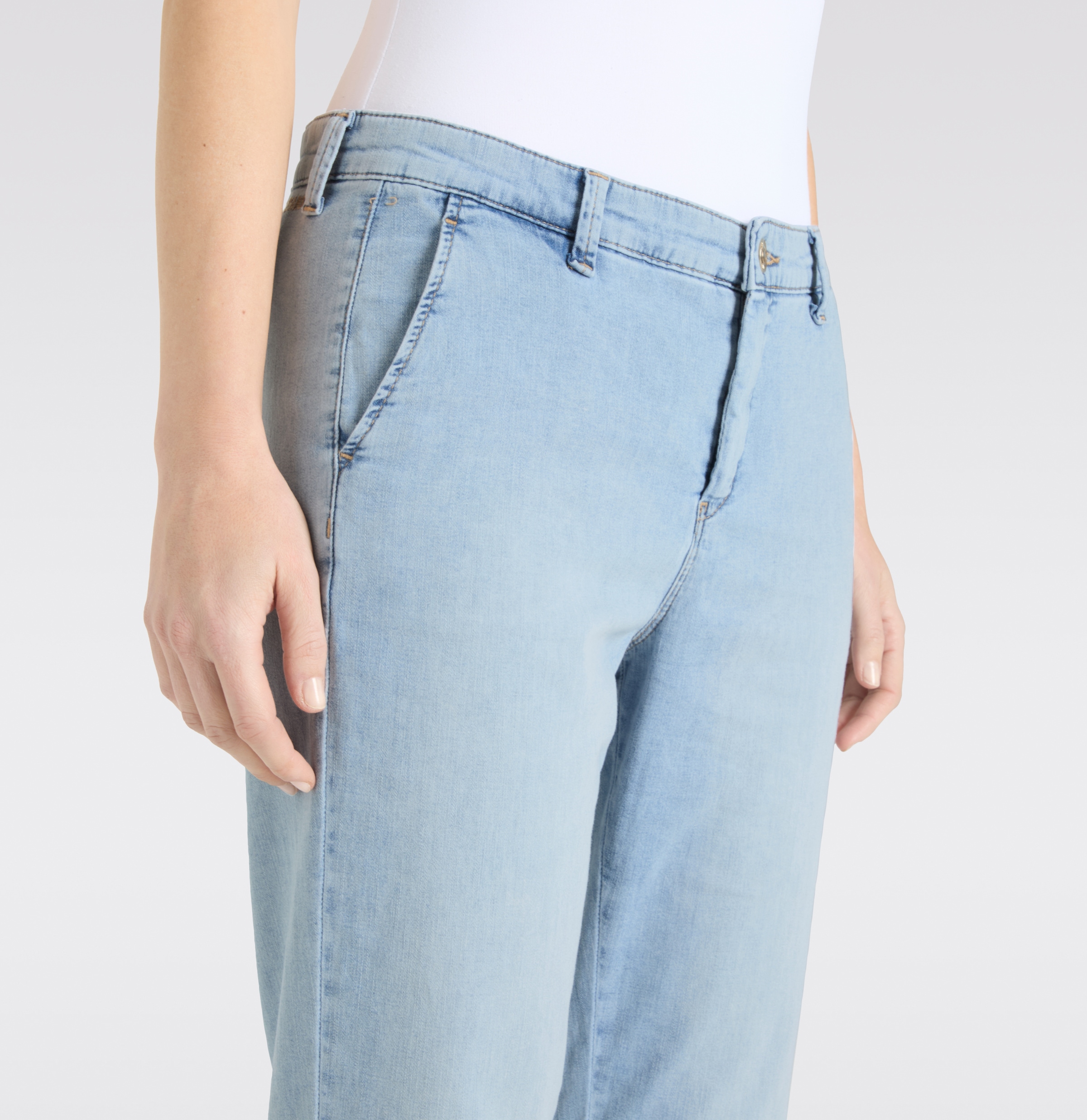 MAC Slim-fit-Jeans »CHINO turn up« im Five-Pocket Style