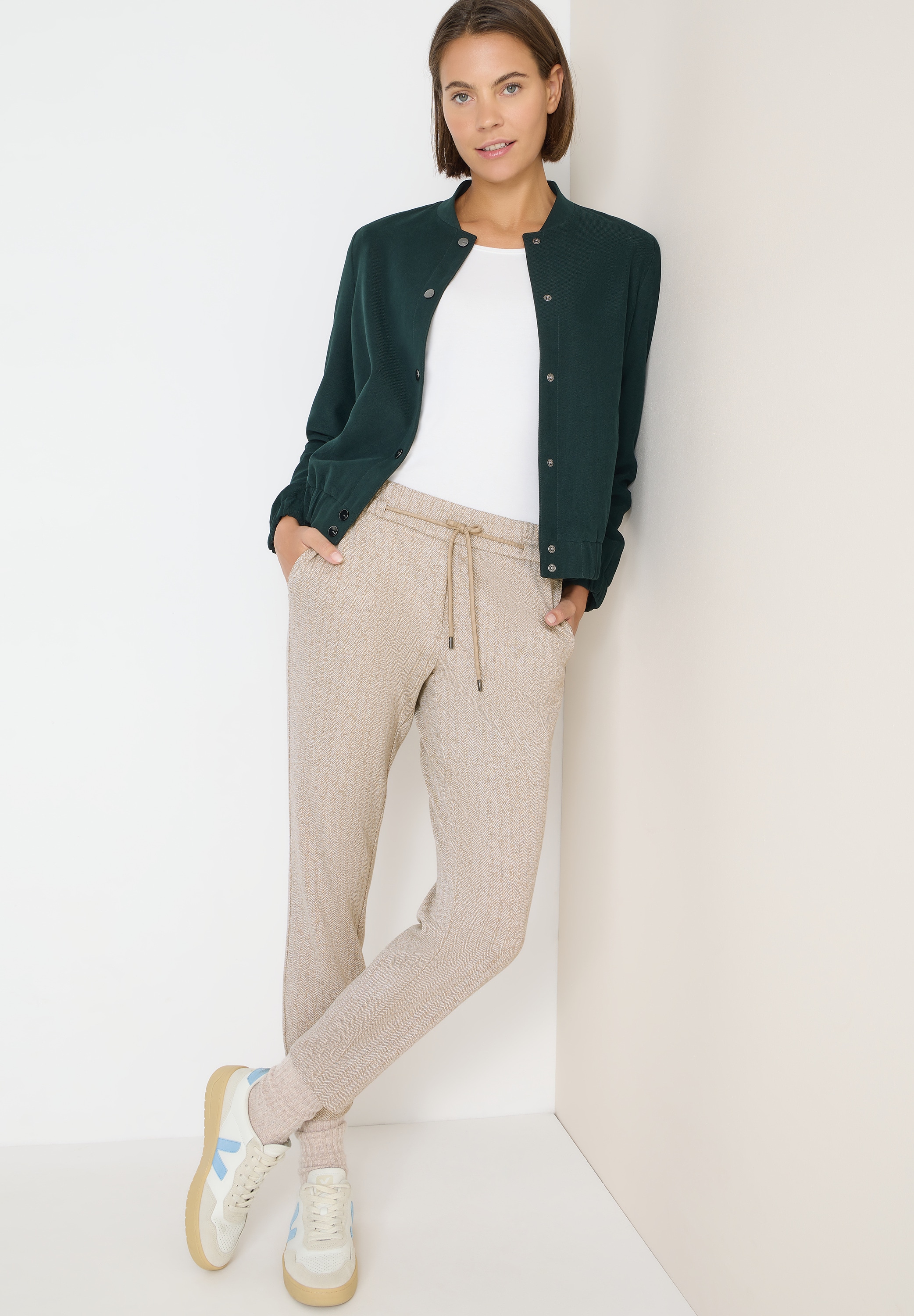 Cecil Schlupfhose »Style Tracey«  mir feinem Streifenmuster und elastischem Bund mit Tunnelzug