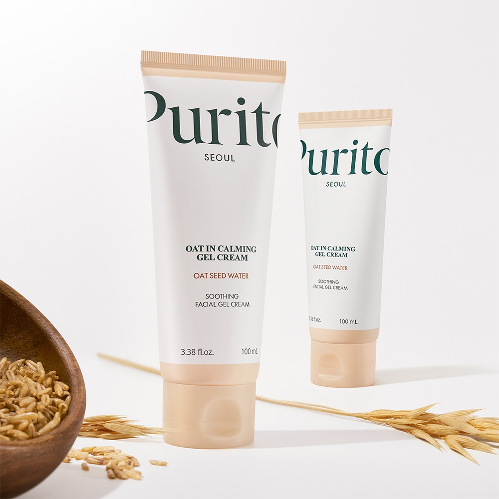 Purito Feuchtigkeitscreme »Purito Oat In Calming Gel Cream« ultra-beruhigende Gelcreme mit 77% Avena Sativa (Hafer) Seed Water