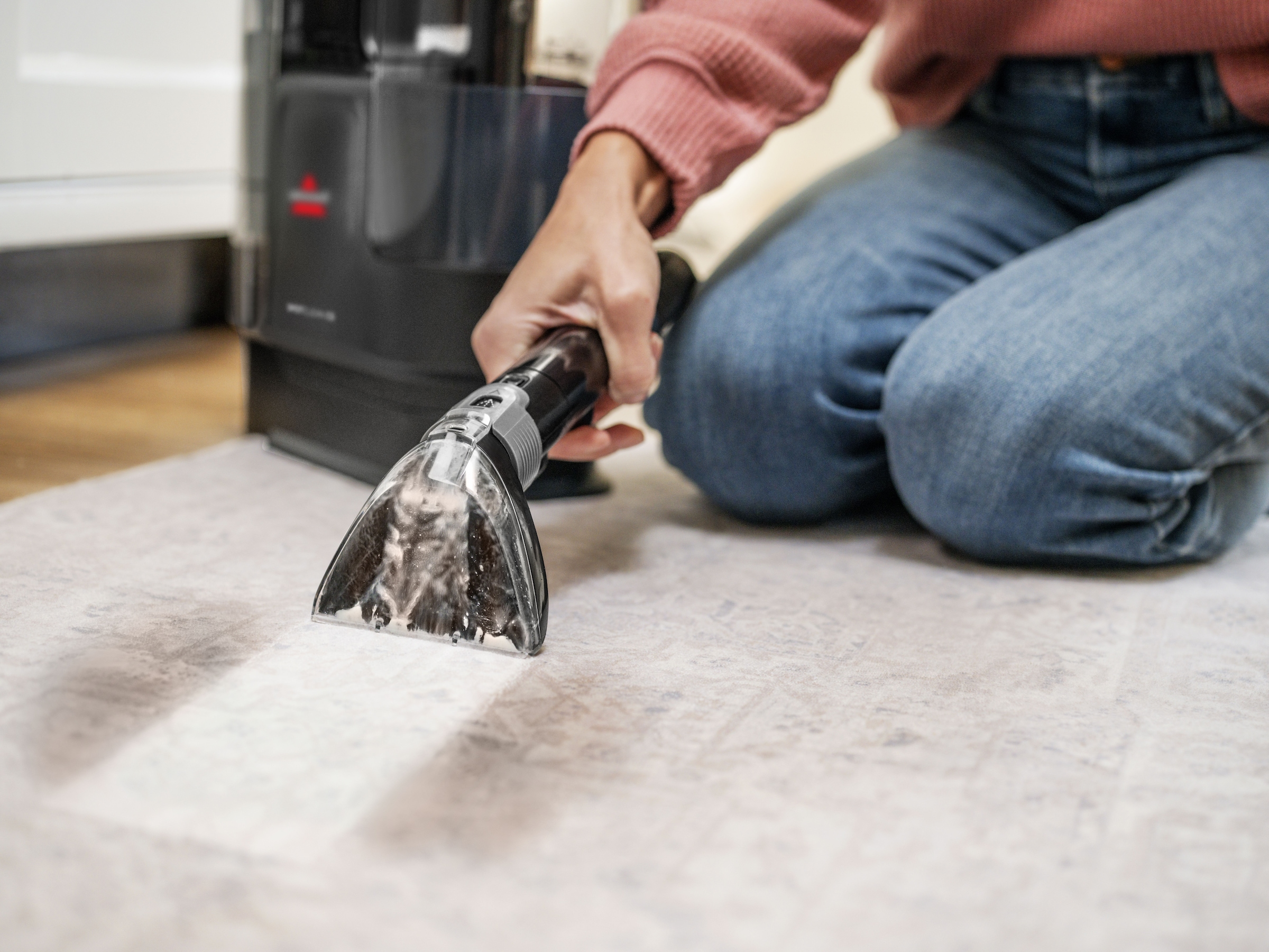Bissell Wasch-Sauger »3928N, SpotClean C5 Select, leistungsstark, klein, Dual-Tank«, >15kPa, Selbstreingung, reinigt Flecken auf Teppich, Polster, Autositz