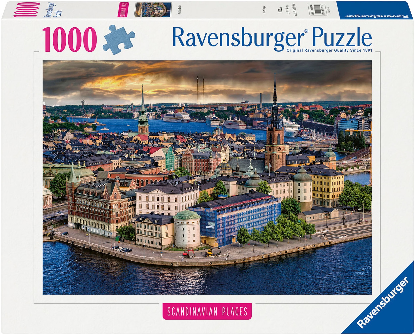 Ravensburger Puzzle »Scandinavian Places, Stockholm, Schweden«, Made in Germany