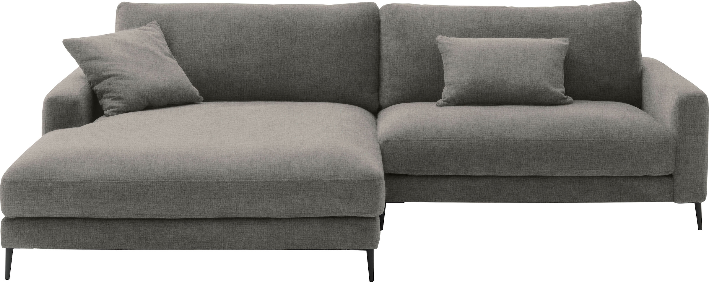 INOSIGN Ecksofa »Downtown Gemütliches Loungemöbel zum Relaxen L-Form«, weicher Sitzkomfort, B/T/H: 272/170/84 cm