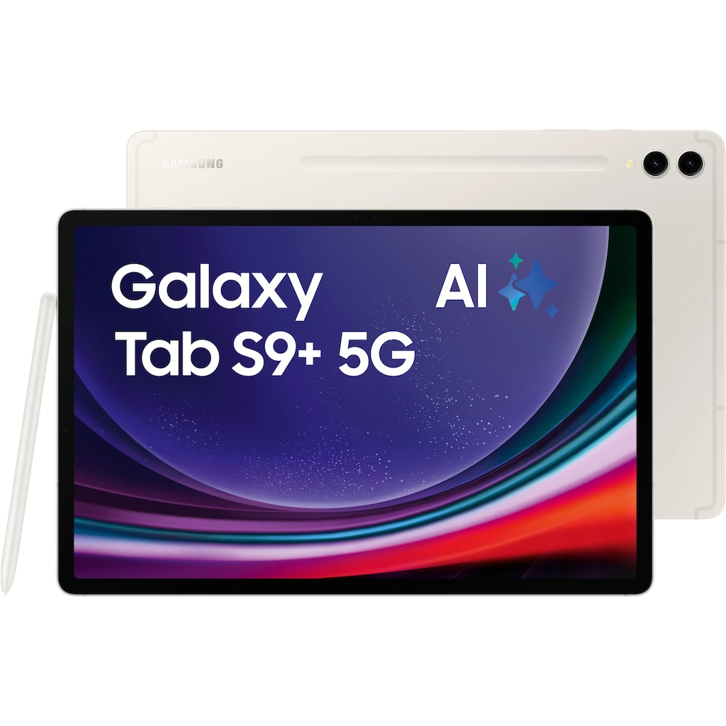 Samsung Tablet »Galaxy Tab S9+ 5G«, (Android)