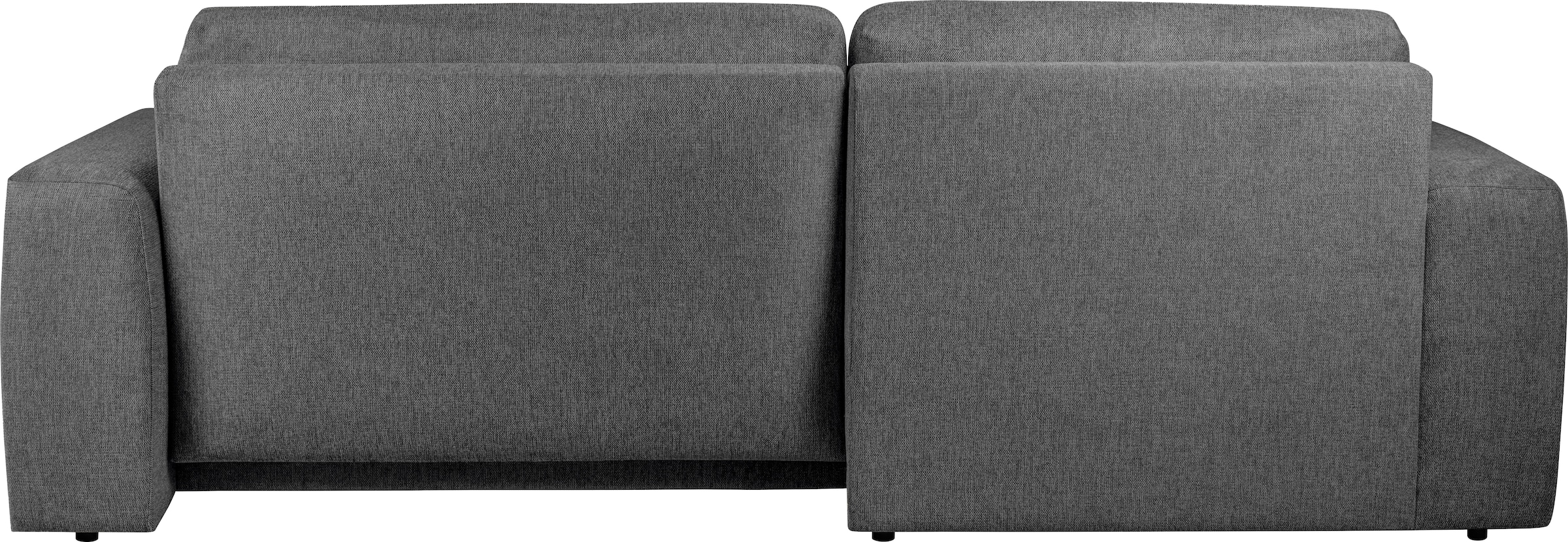 Home affaire Schlafsofa »Noord Schlafecksofa, Breite 250 cm« Cord, Struktur, Webstoff, mit Wellenunterfederung, Massivholzrahmen