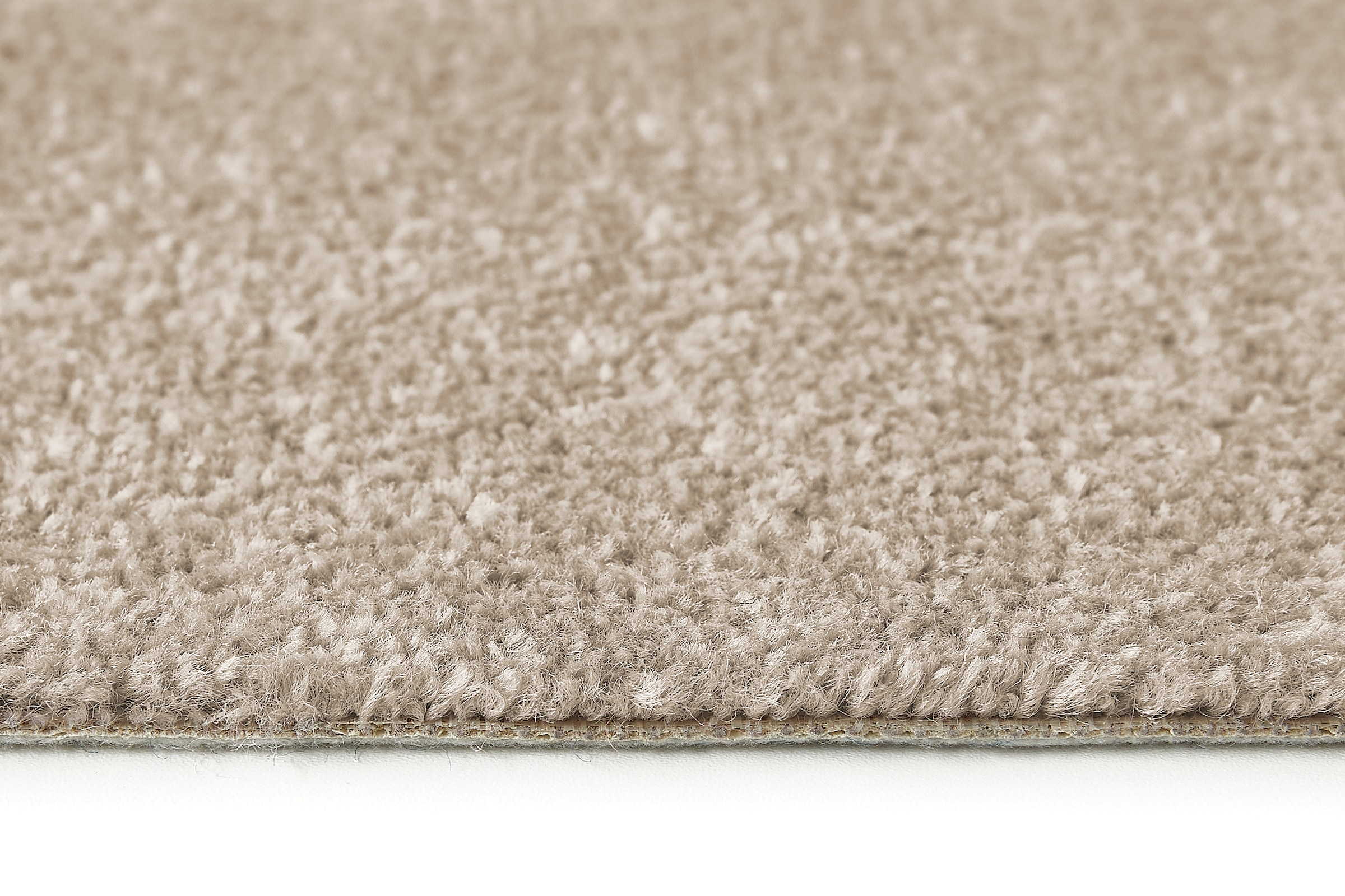 my home Teppichboden »Isabella, Velours, Made in Netherlands«, rechteckig, 0,85 mm Höhe, Breite 400 cm, Uni Farben, weich, pflegeleicht, strapazierfähig