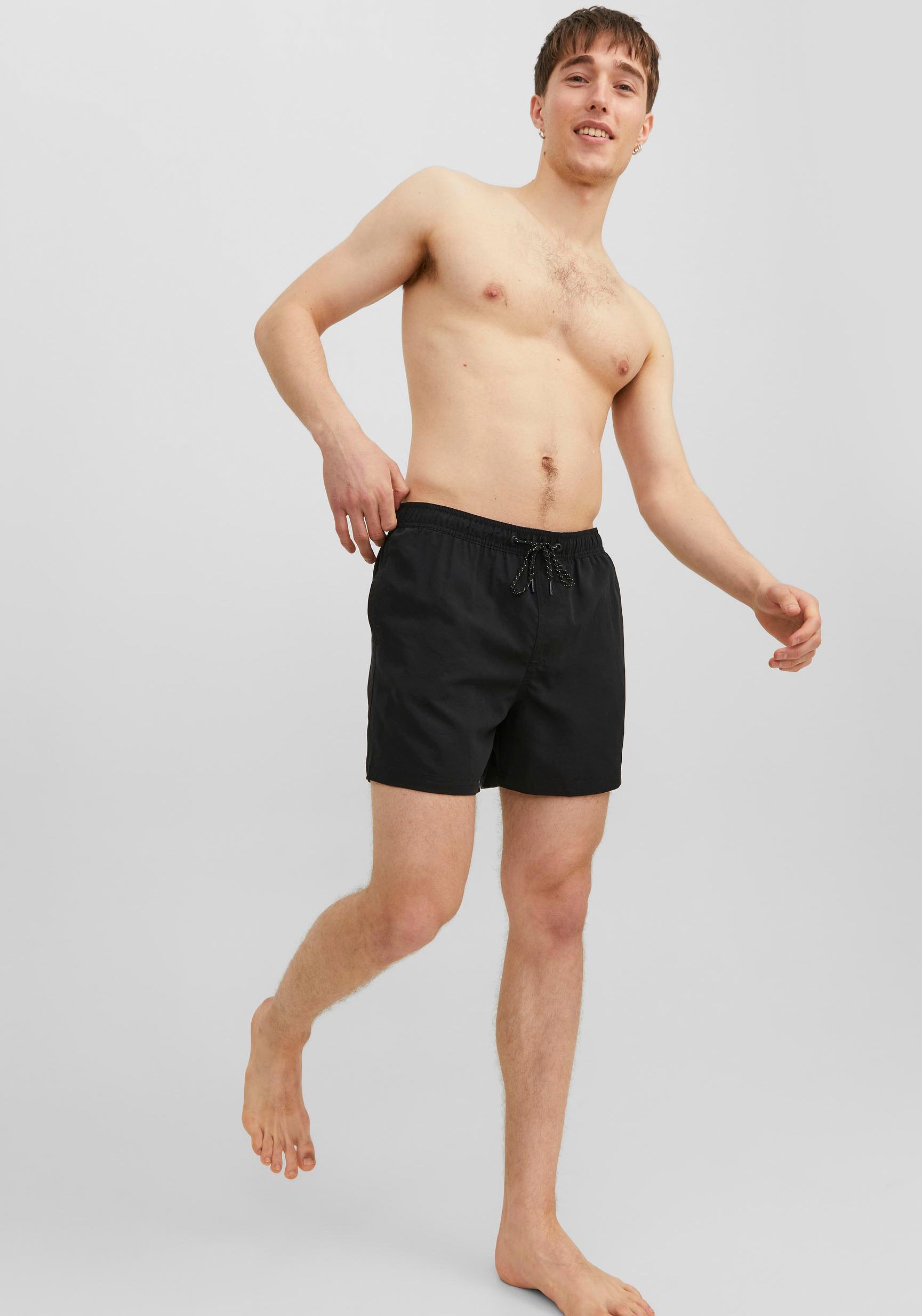 4. Bild von Jack & Jones Badeshorts »JPSTFIJI JJSWIM SOLID SN LY«
