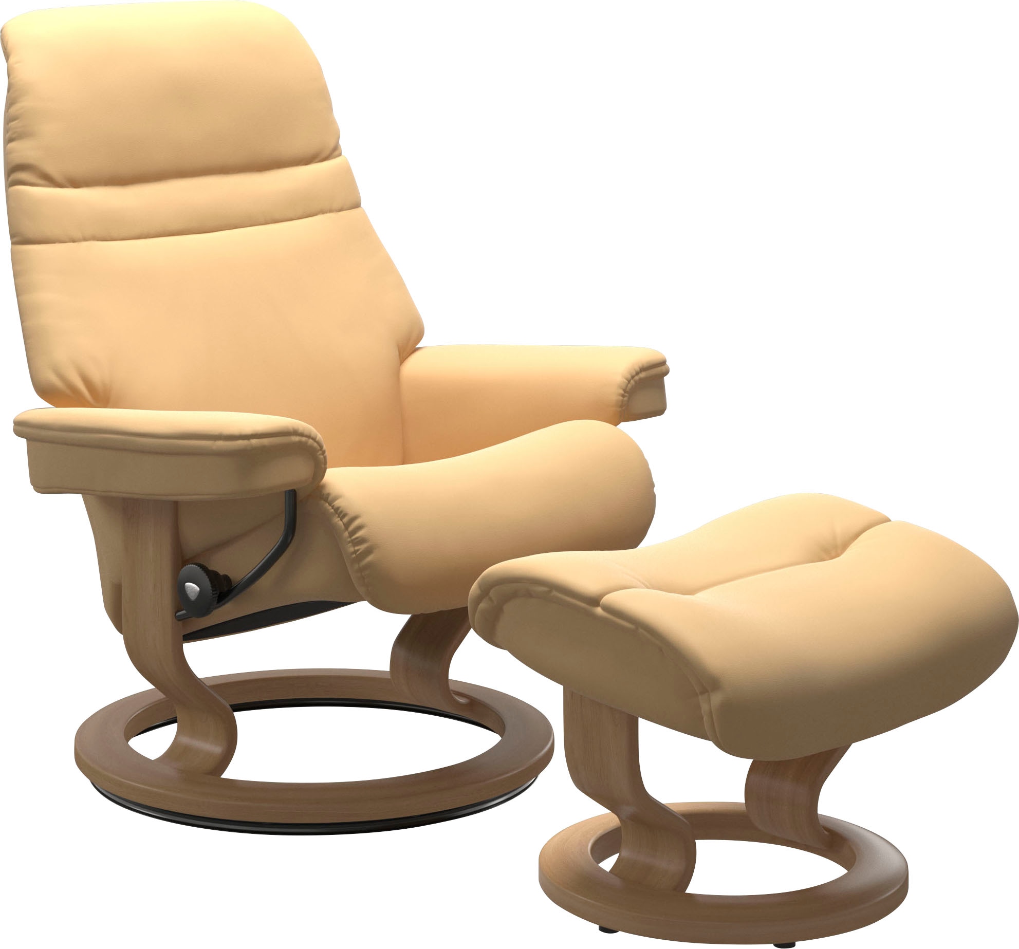 Stressless® Relaxsessel »Sunrise« Relaxsessel mit Hocker, mit Classic Base, günstig online kaufen