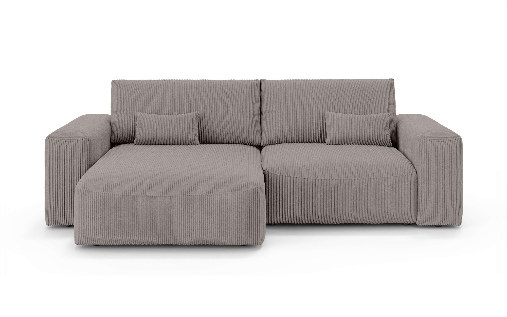 OTTO home Ecksofa »MATTS Schlafsofa mit Bettkasten, Maße B/T/H: 265/159/89 günstig online kaufen