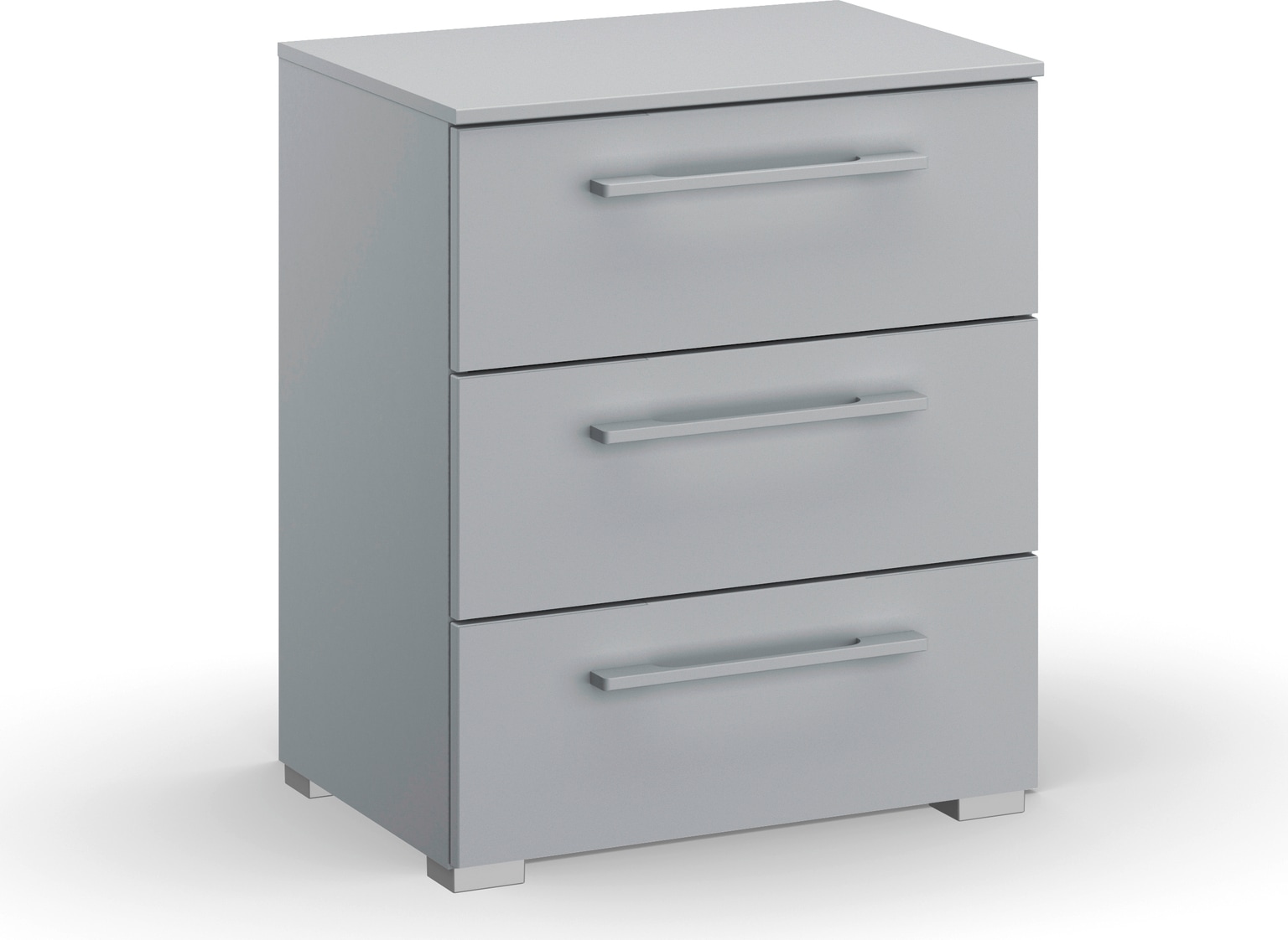 rauch Nachtkommode »Nachttisch Nachtkonsole Nachtschrank SKAT PURE« inkl. SOFT-CLOSE-FUNKTION,  mit 3 Schubladen in puristischem Design MADE IN GERMANY