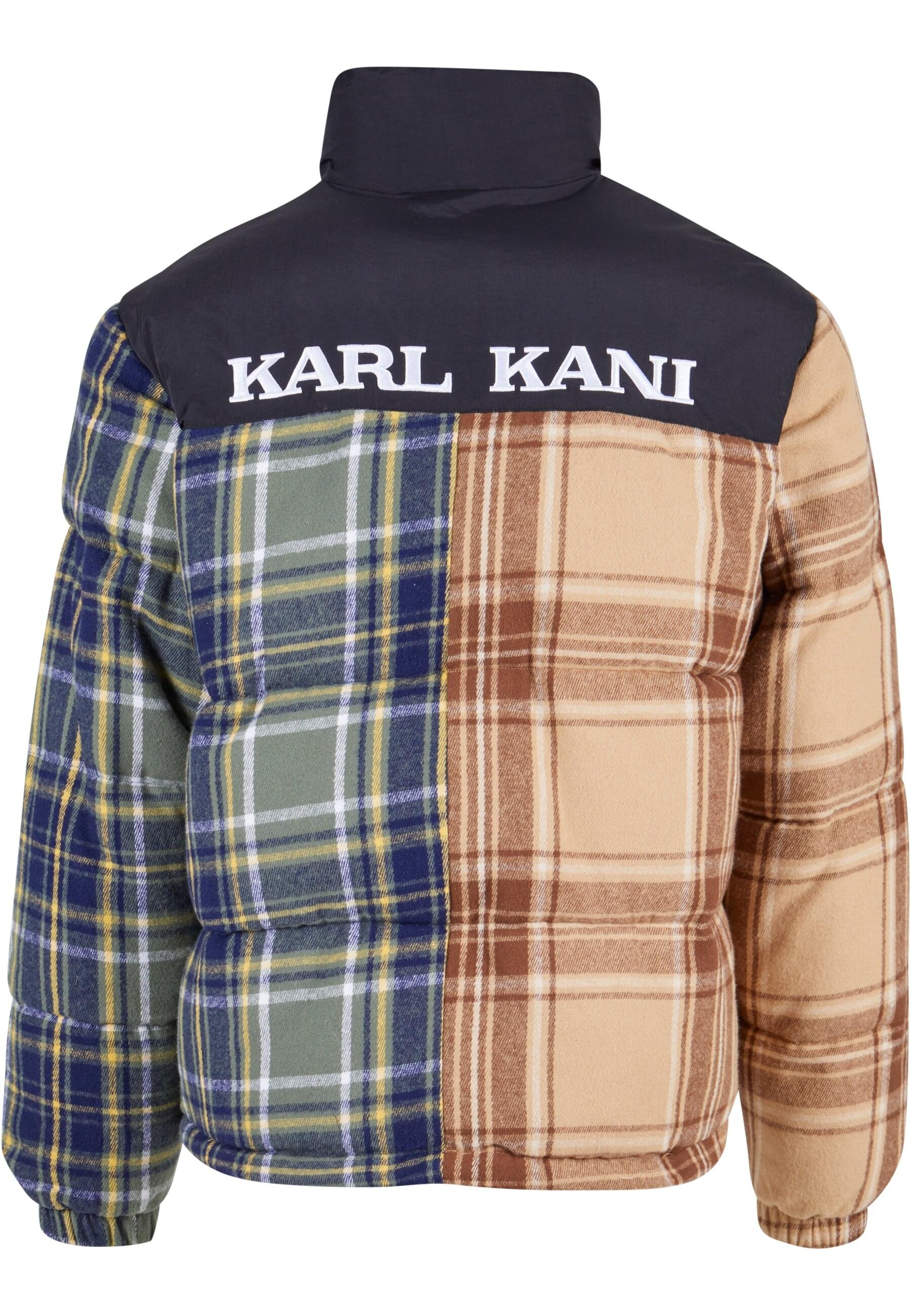 Karl Kani Winterjacke »Karl Kani Unisex KU233-007-1 KK OG Flannel Block Puffer Jacket« 1 Stk. tlg. ohne Kapuze