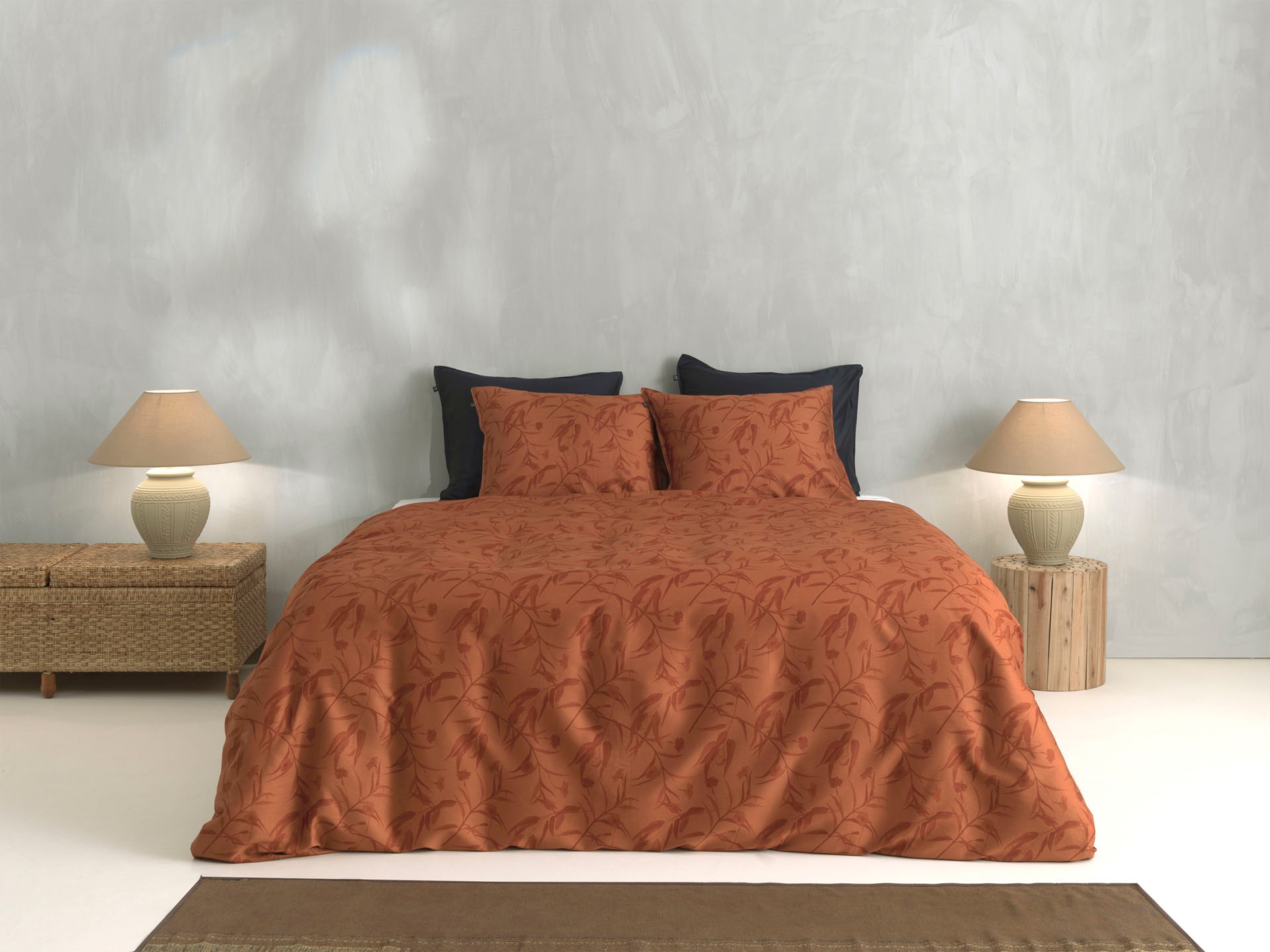 ZO HOME Bettwäsche »Fiori-di-Satinado«, Bettwäsche aus 100% Baumwolle, hochwertiges Mako-Satin