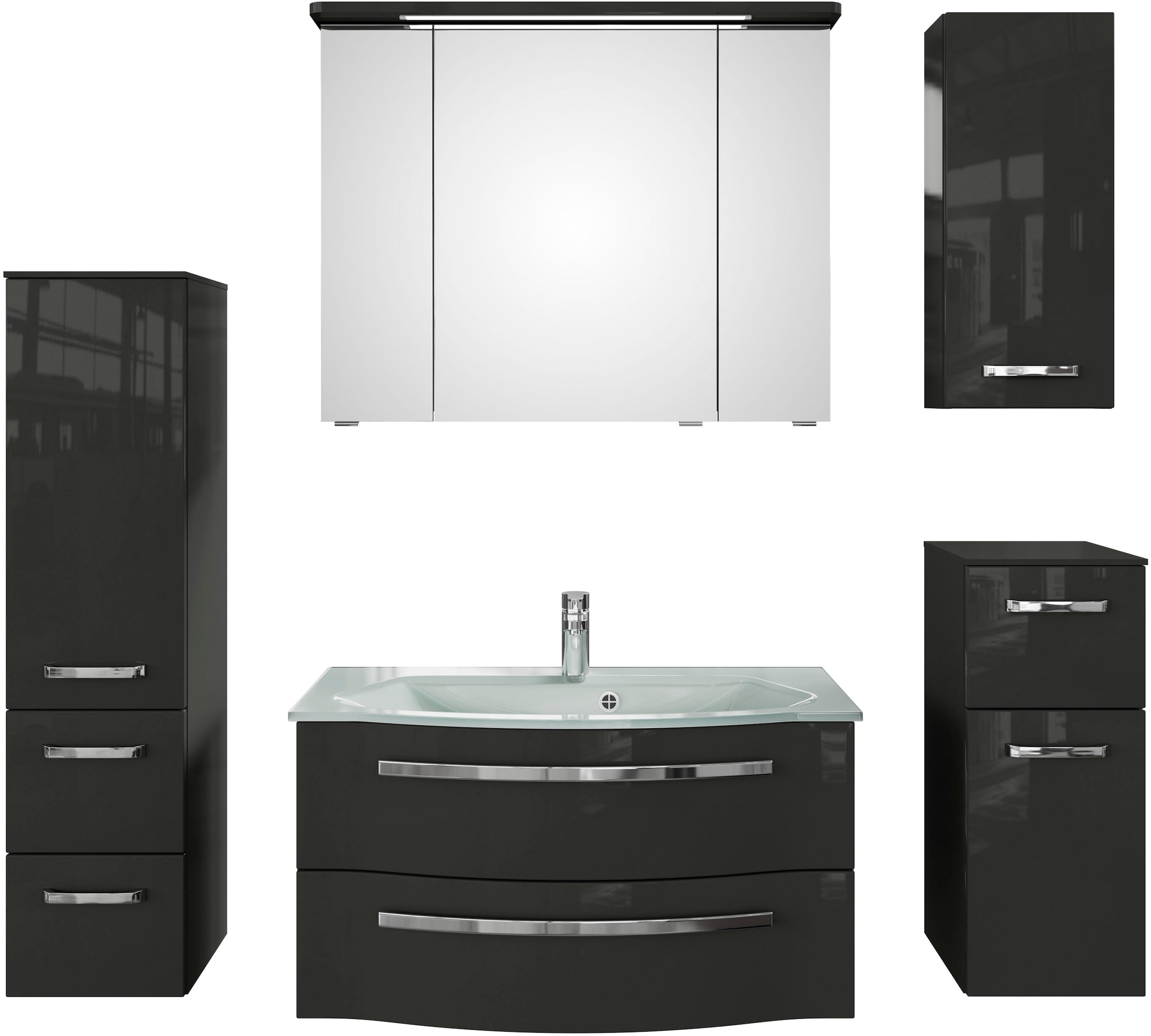 Saphir Badmöbel-Set »Serie 4005«, (Set, 6 St.) günstig online kaufen