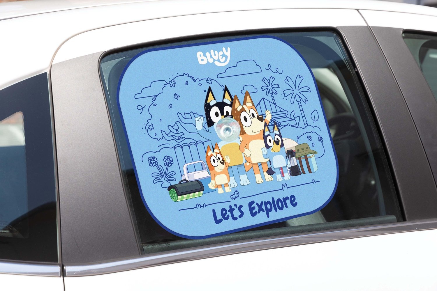 TataWay Autosonnenschutz »Bluey 44x35 cm« mit UV-Schutz, für Auto-Seitenfenster