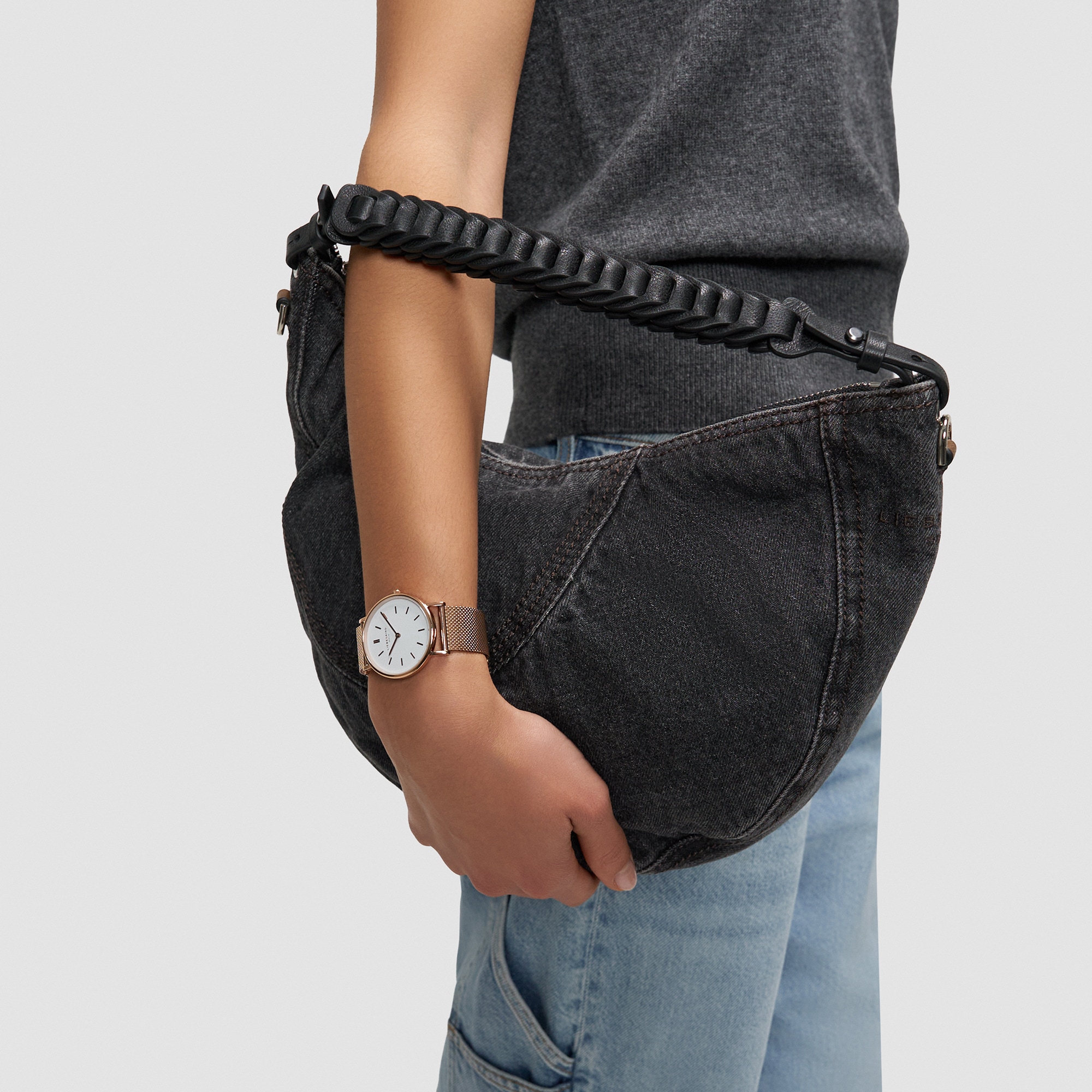 Liebeskind Berlin Quarzuhr »Pure Elegance« Armbanduhr, Damenuhr, Edelstahlarmband, analog