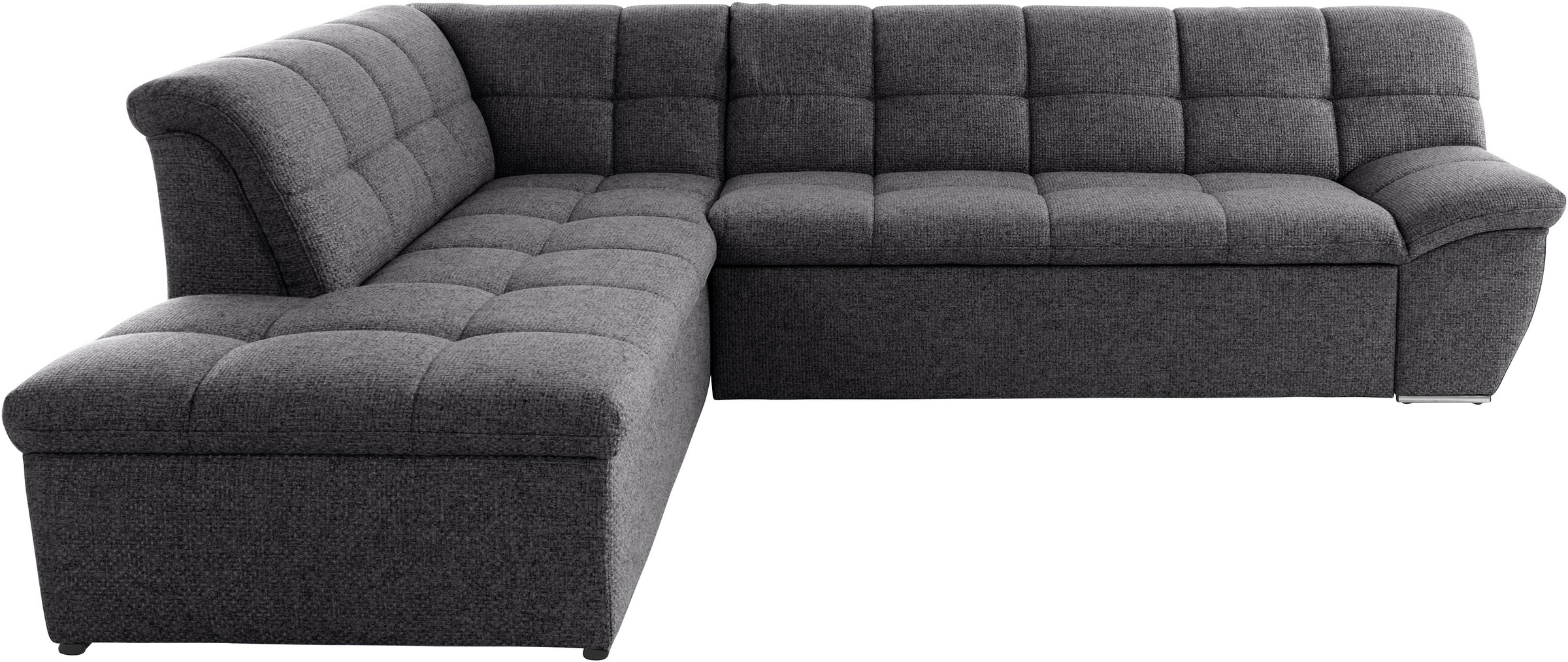 DOMO collection Ecksofa »Lagoa L-Form«, wahlweise mit Bettfunktion, frei im Raum stellbar, große Farbvielfalt