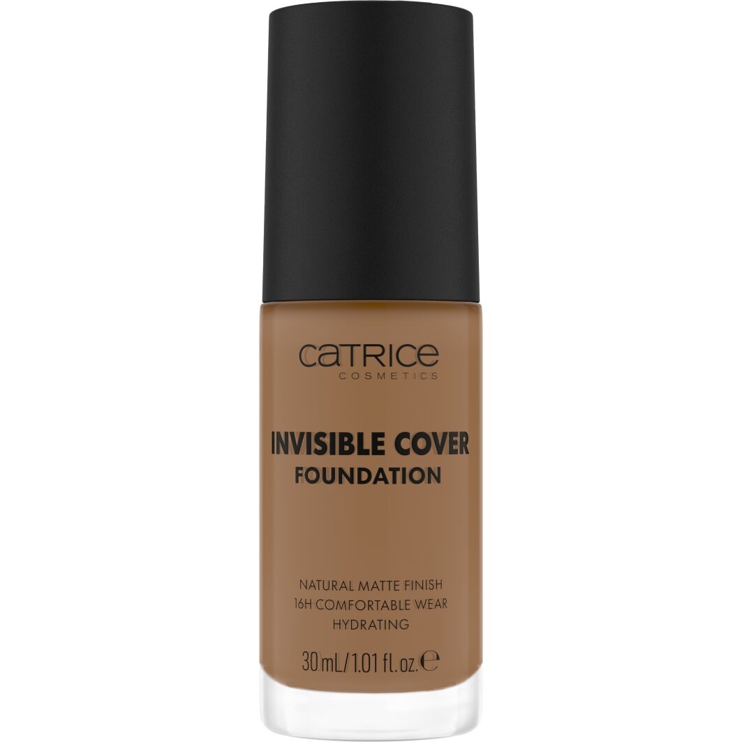 Catrice Foundation »Invisible Cover Foundation«, Langanhaltendes mattes Finish, mittlere, variable Deckkraft.
