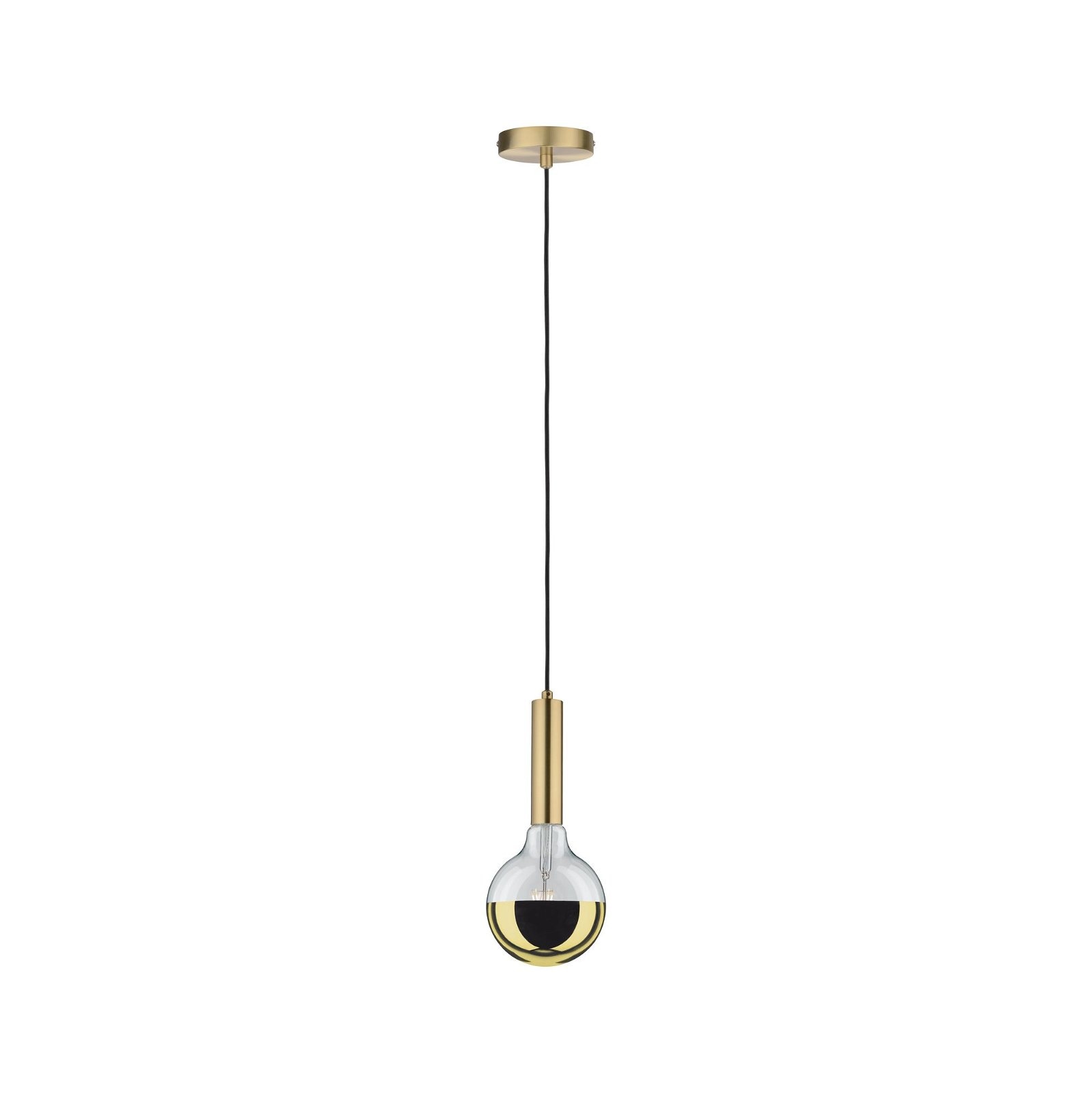 Paulmann LED-Leuchtmittel »G125 Kopfspiegel 600lm 2700K 6,5W 230V gold«, 1 St., Warmweiß