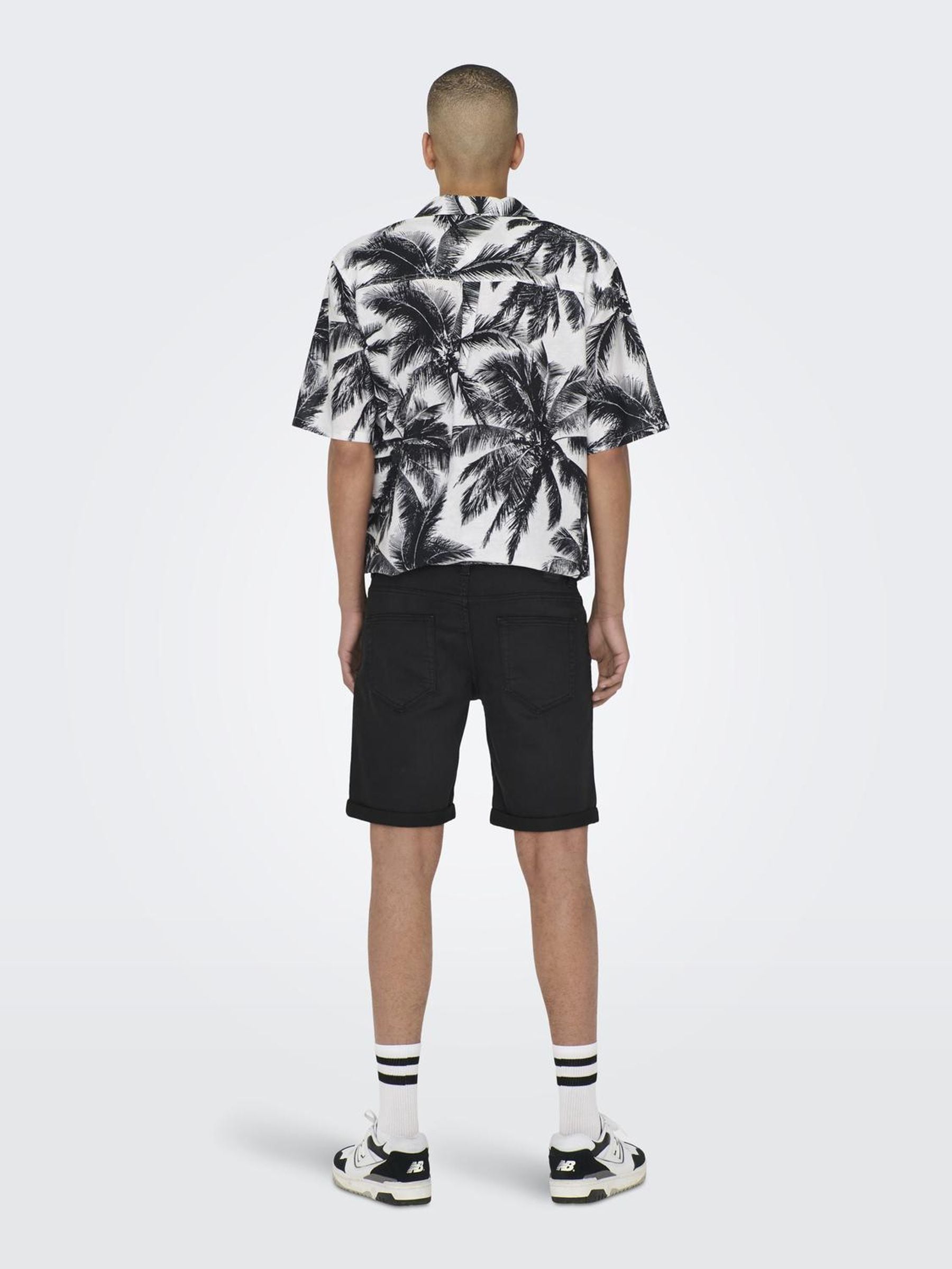 6. Bild von ONLY & SONS Jeansshorts »ONSPLY LIGHT BLUE 5189 SHORTS DNM NOOS«