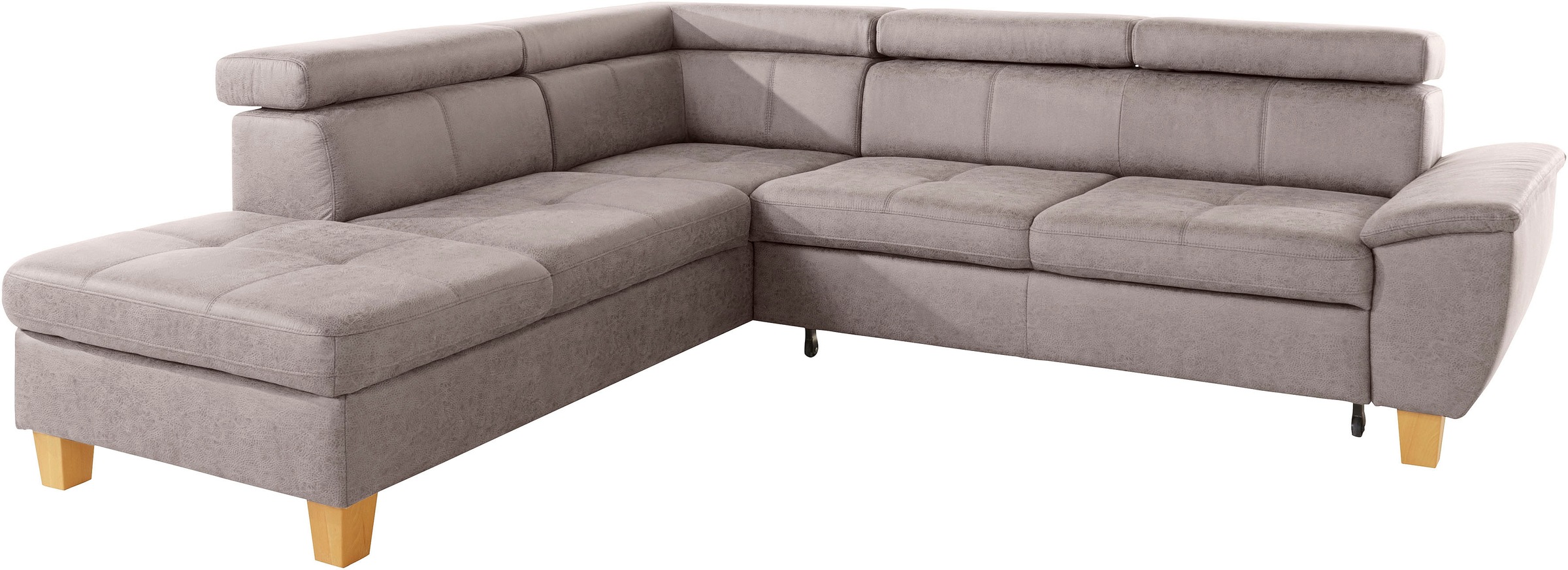 exxpo - sofa fashion Ecksofa »Enya, hoher Sitzkomfort, Breite 266cm, bequem günstig online kaufen