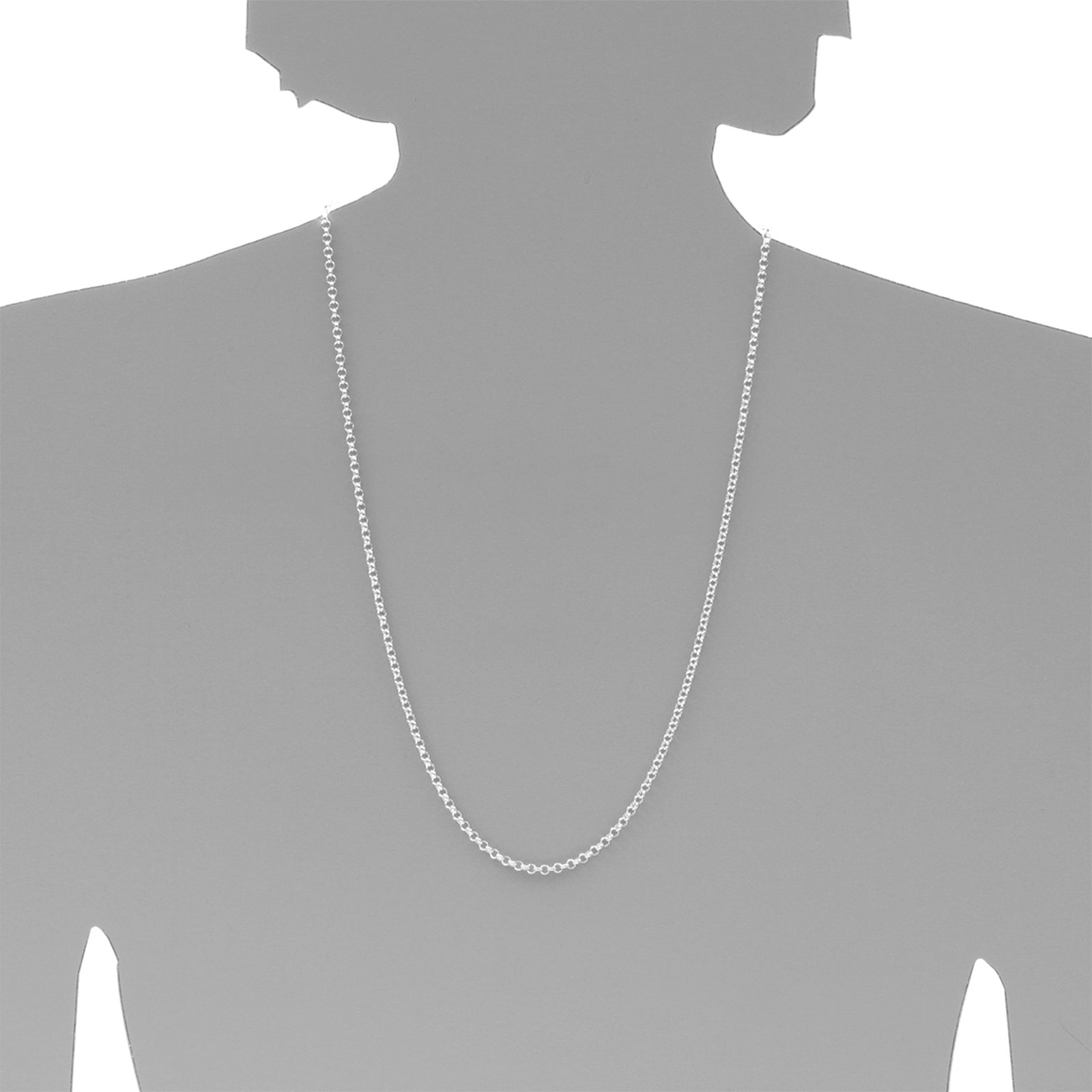 OSTSEE-SCHMUCK Silberkette »Ostsee-Schmuck Kette Erbs 4,0 mm Kette Erbs 4,0 mm«, (1 tlg.)