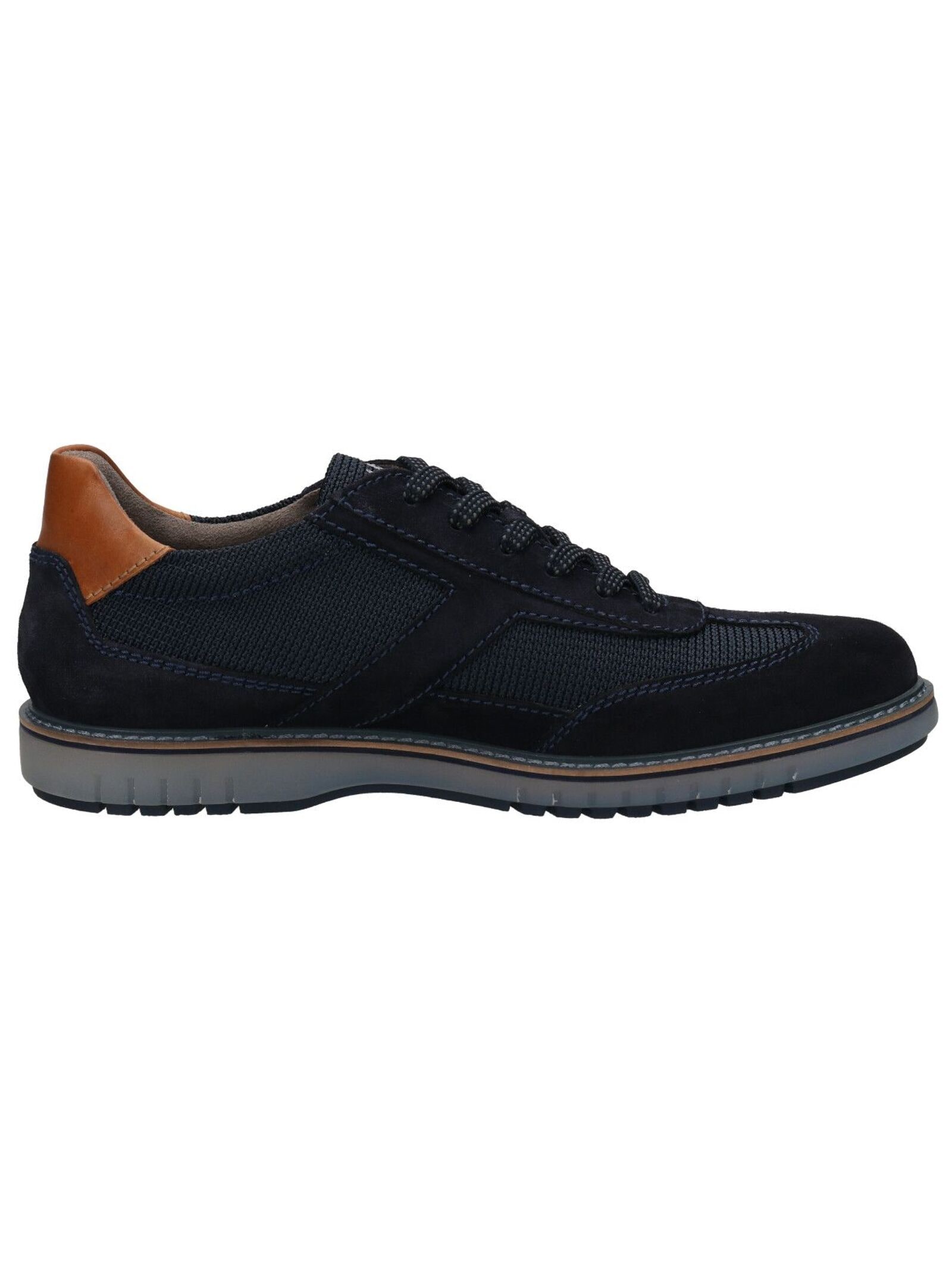 bugatti Schnürschuh »bugatti Halbschuhe Veloursleder/Textil«
