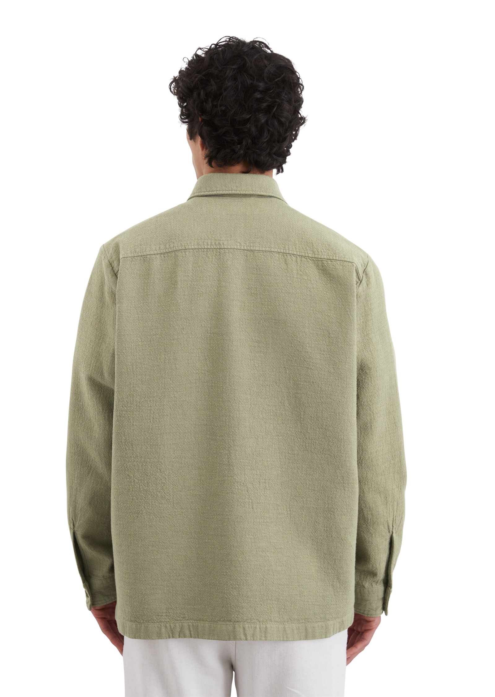 Marc O'Polo Hemdjacke, Lebendige Crinkle-Struktur