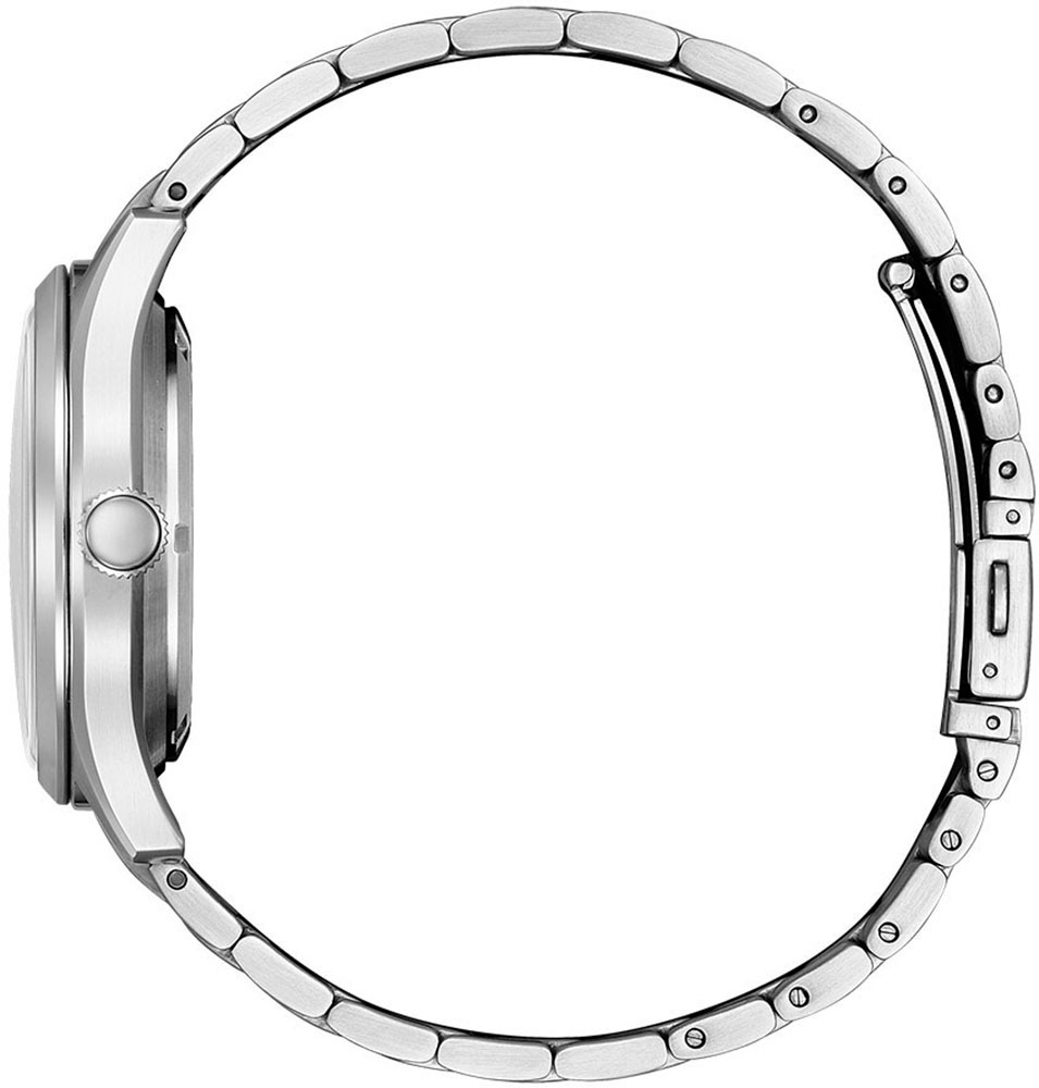 Citizen Automatikuhr, Armbanduhr, Mechanische Uhr, Herrenuhr, Datum, Edelstahlarmband