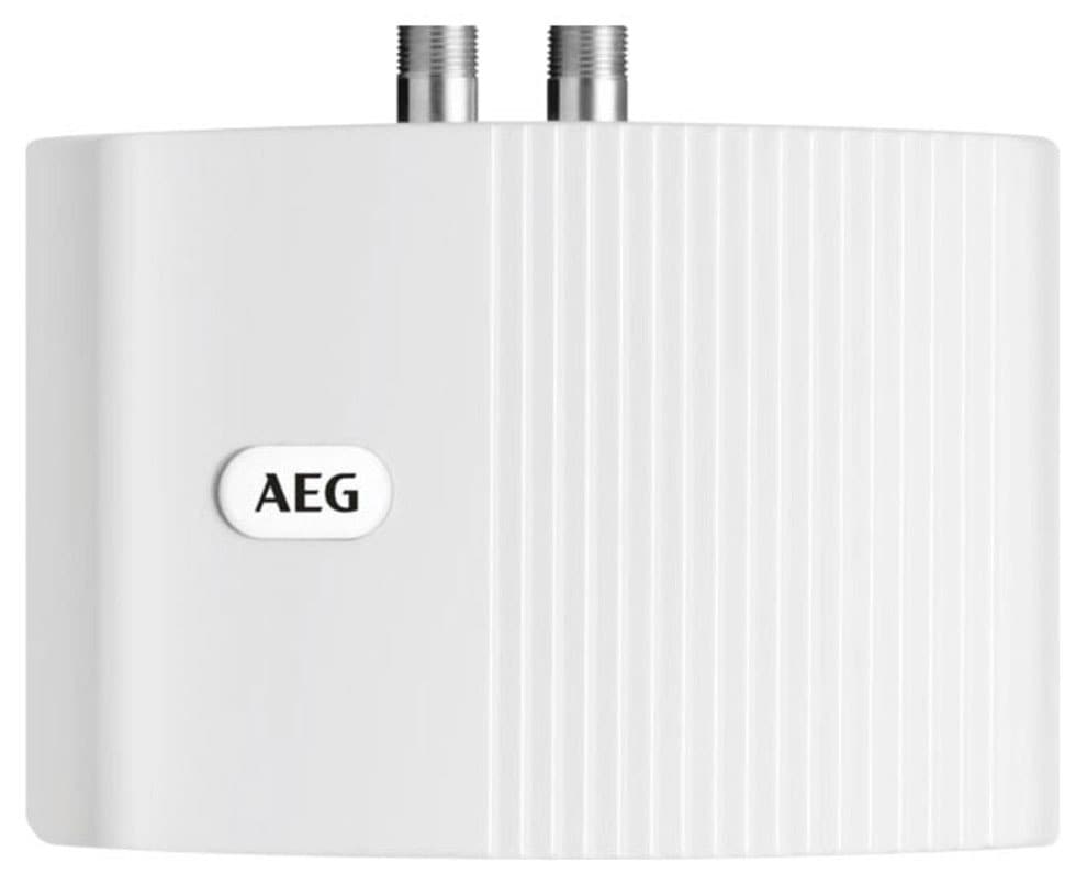 AEG Klein-Durchlauferhitzer »MTD 350 f. Handwaschbecken, 3,5 kW, m. Stecker«, Hydraulisch, sofort lauwarmes Wasser (ca. 35°C), steckerfertig