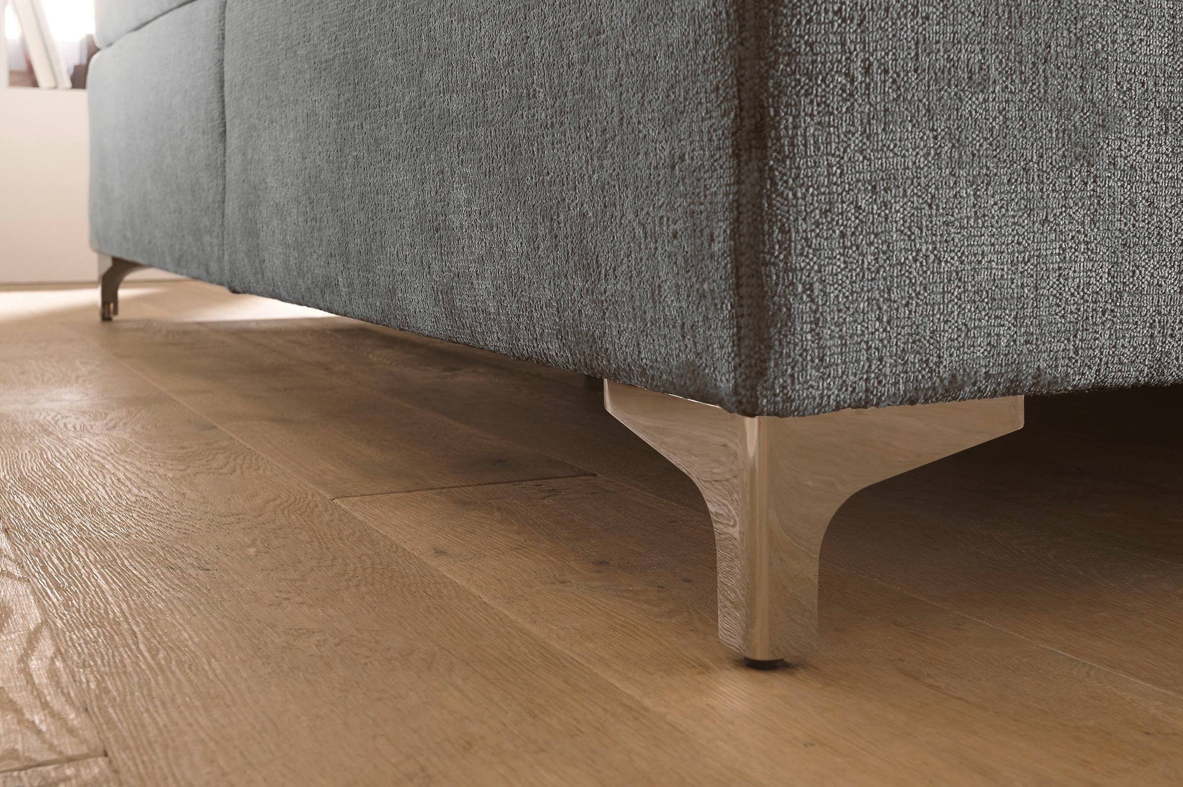 hapo Boxspringbett »Nizza erhältlich in den Breiten 100, 160, 180 & 200cm« in verschiedenen Matratzenqualitäten, Härtegraden und Farben verfügbar