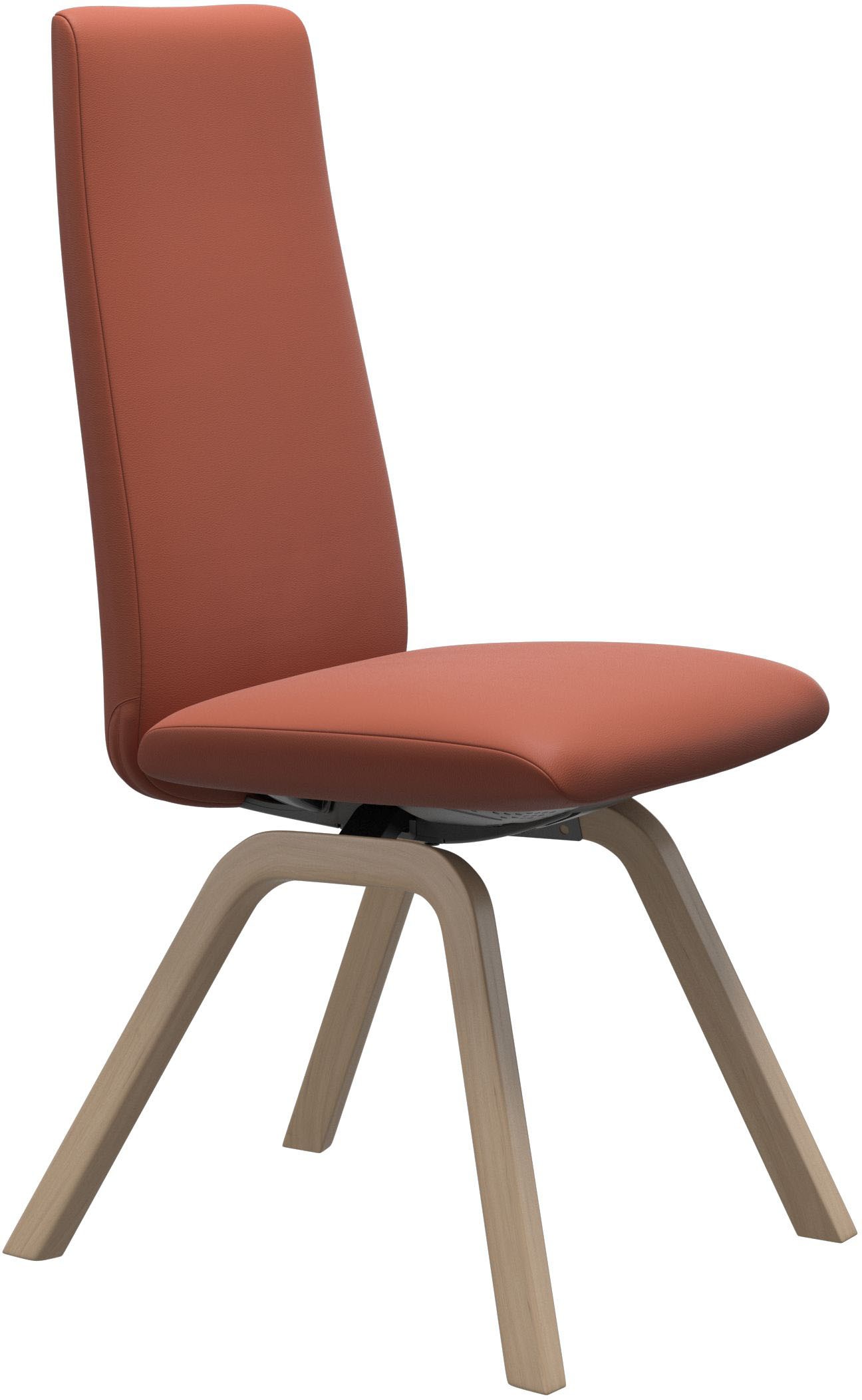 Stressless® Polsterstuhl »Laurel«, Leder PALOMA, High Back, Größe M, mit schräggestellten Beinen in Eiche natur