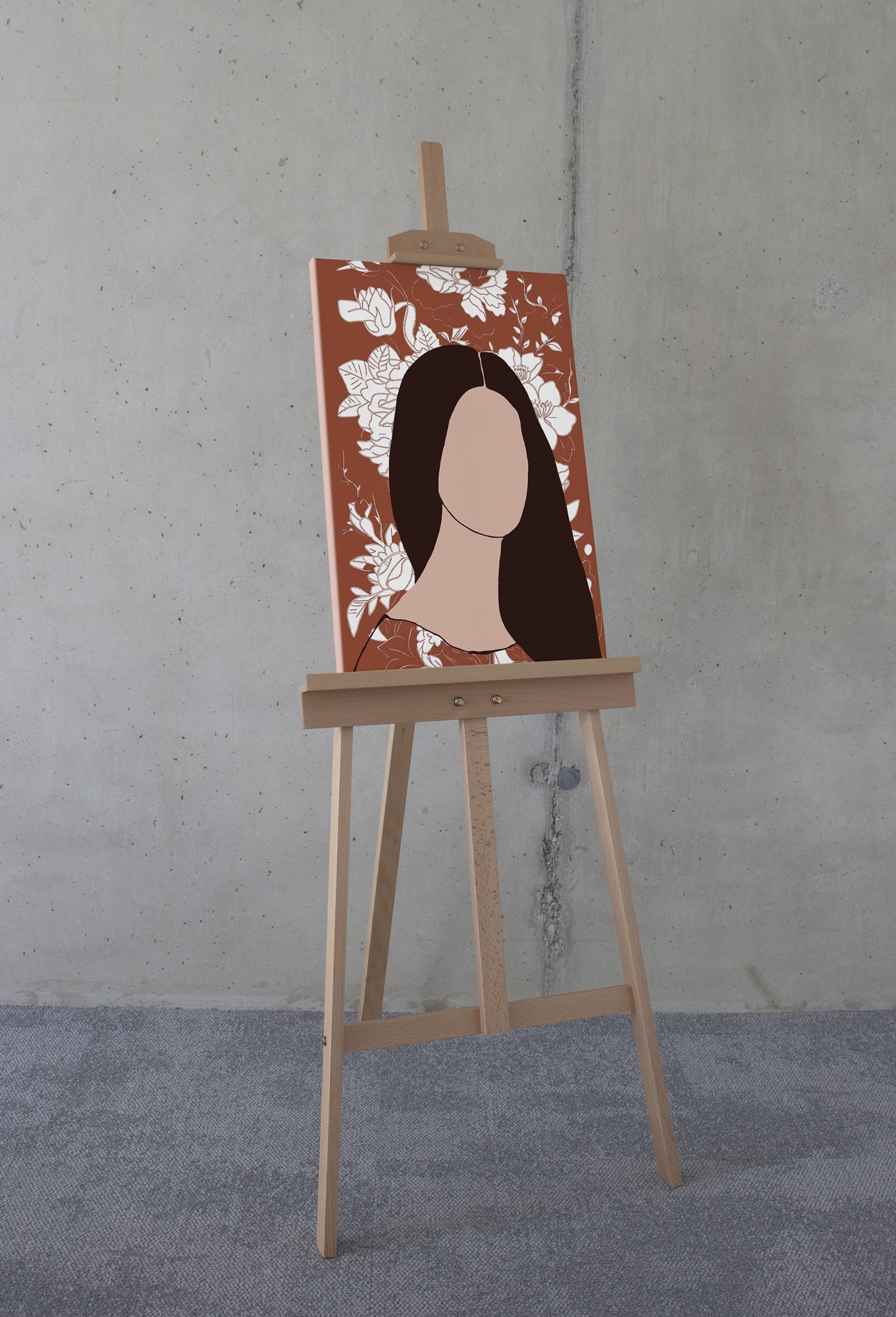 Komar Leinwandbild »Beautiful Soul - Größe 40 x 60 cm«, Natur, (1 St.), Keilrahmenbild mi Echtholzrahmen