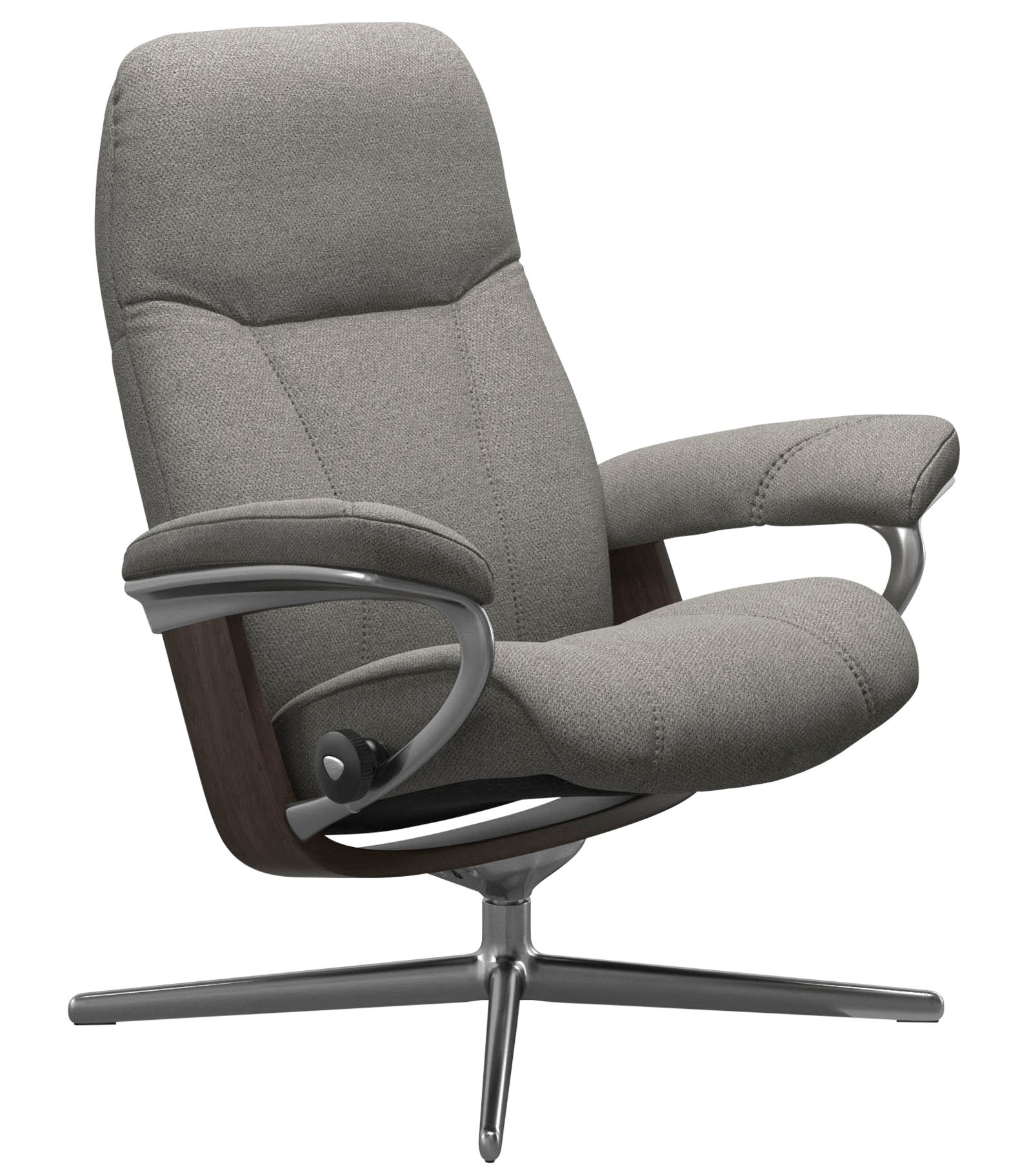 Stressless® Relaxsessel »Consul«, mit Cross Base, Größe S, M & L, Holzakzent Wenge