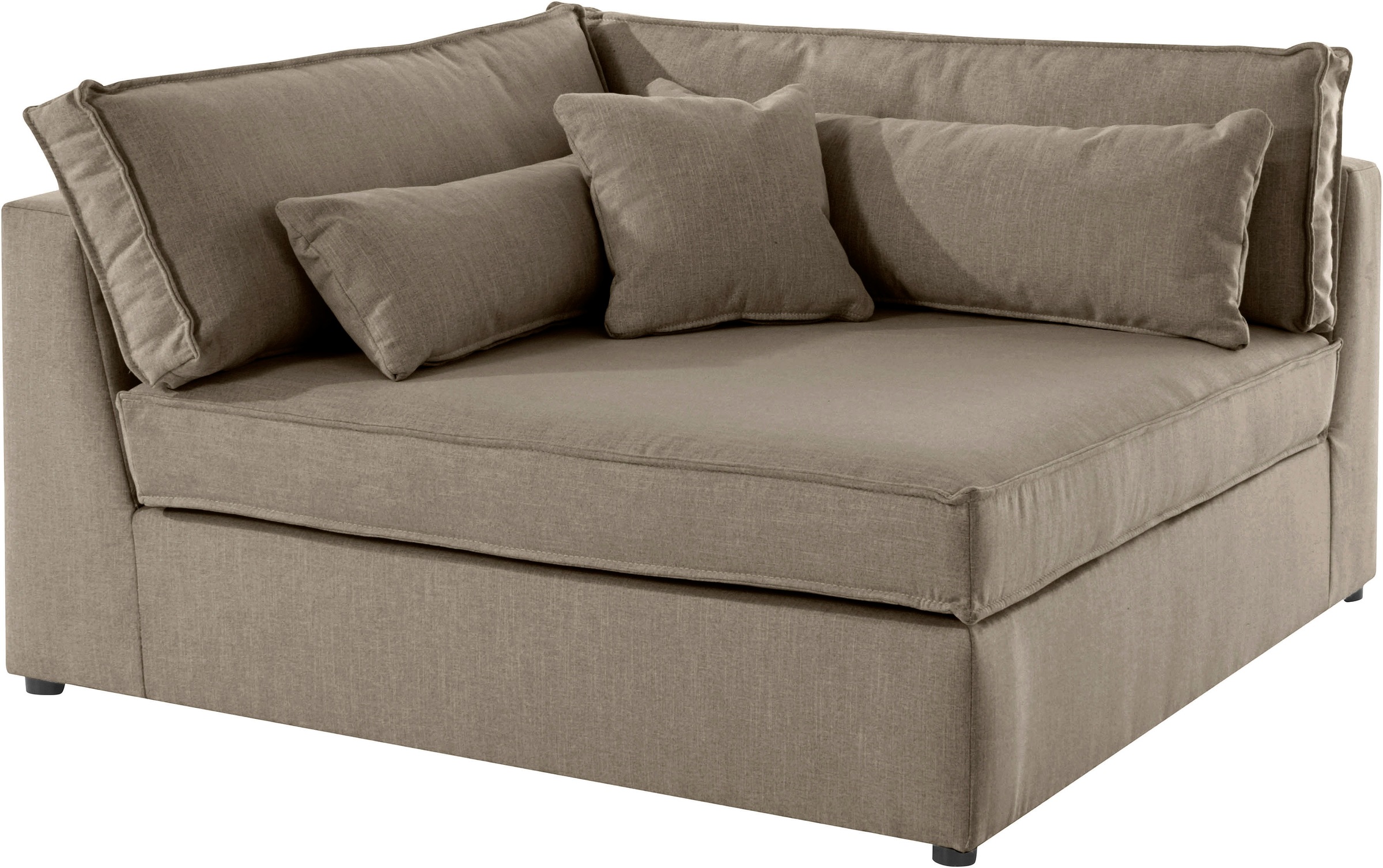 OTTO home Sofa-Eckelement »Enid« Teil eines Modulsofas, fester Sitzkomfort, günstig online kaufen