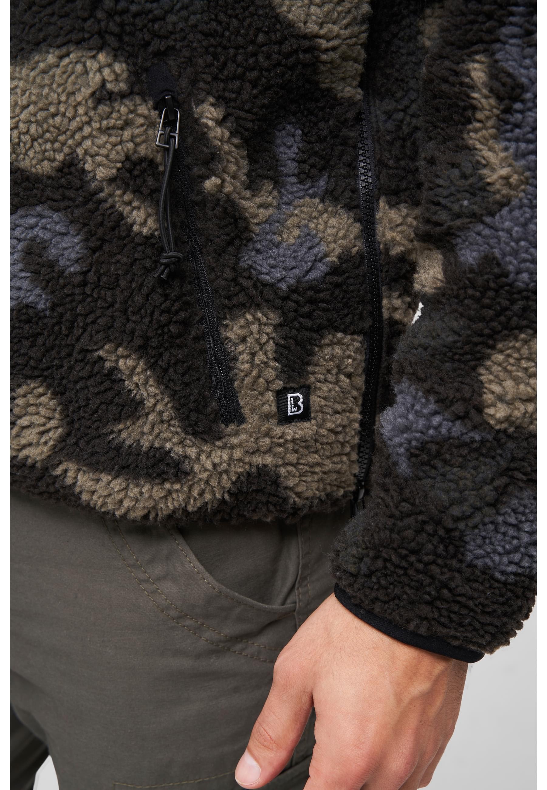 Brandit Anorak »Brandit Herren Teddyfleece Worker Pullover« 1 Stk. tlg. mit Kapuze