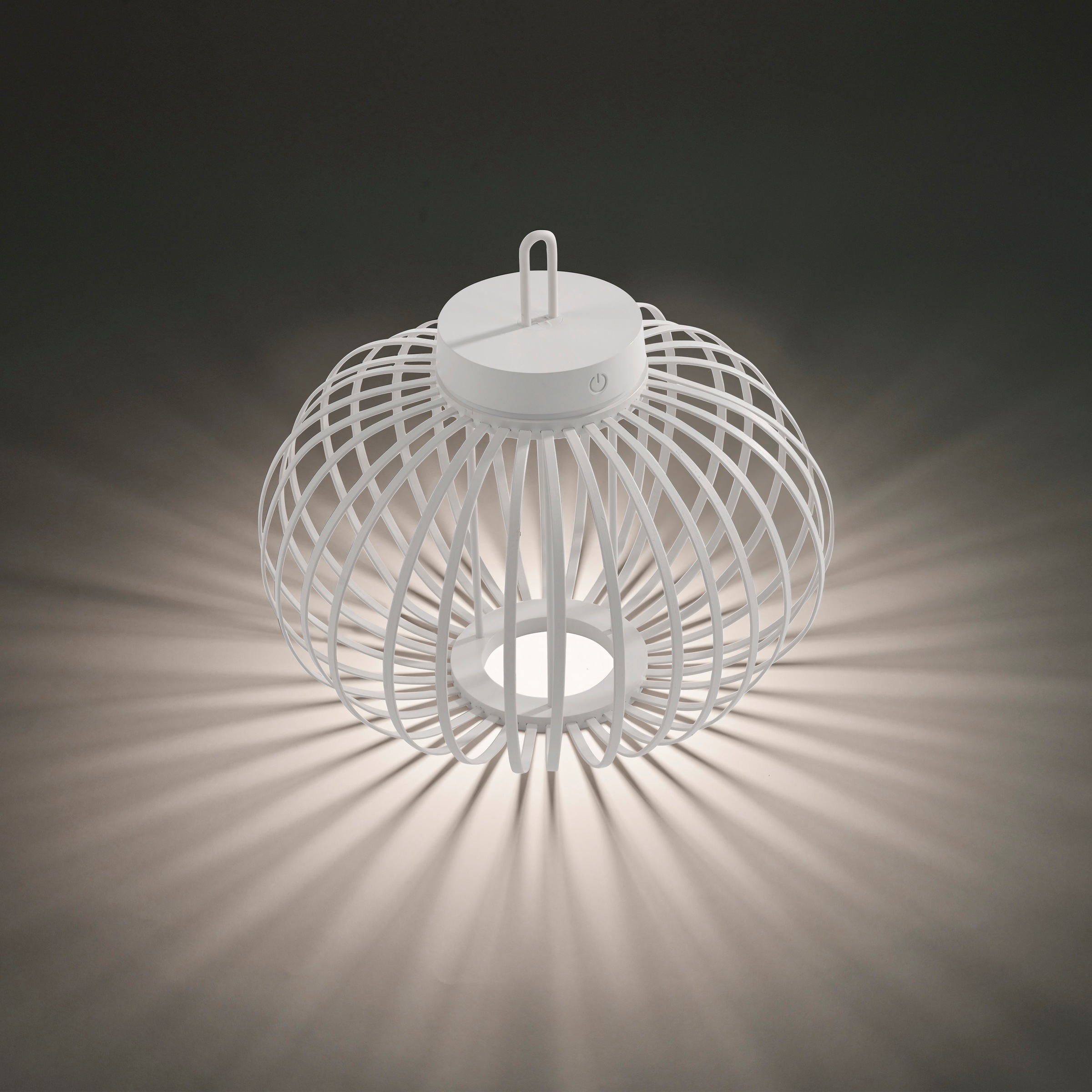 JUST LIGHT Pendelleuchte »AKUBA«, 1 flammig, Leuchtmittel LED-Modul | LED fest integriert, Akkuleuchte