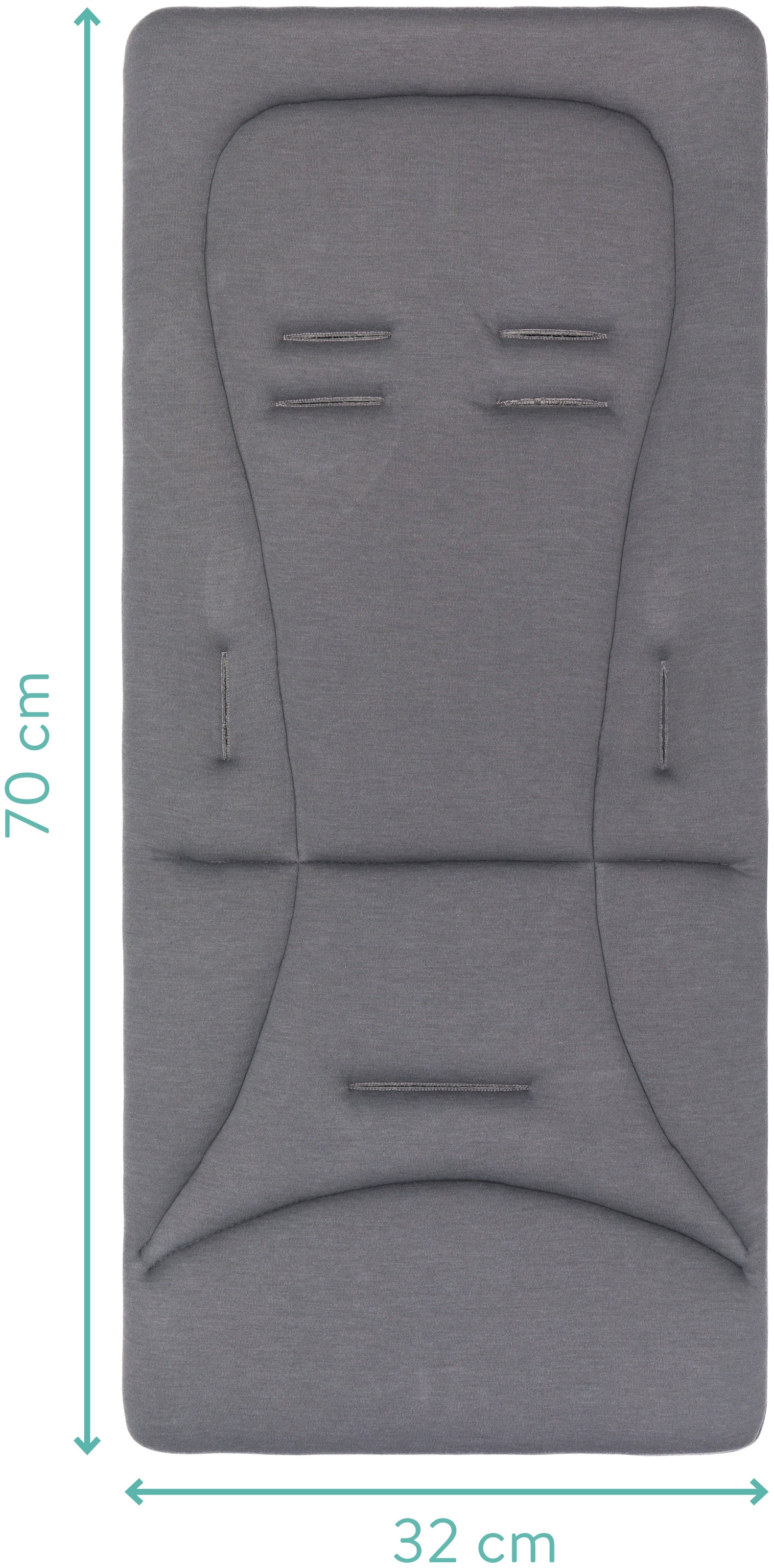 Fillikid Kinder-Sitzauflage »Wendeauflage Liner« für Buggy und Kinderwagen
