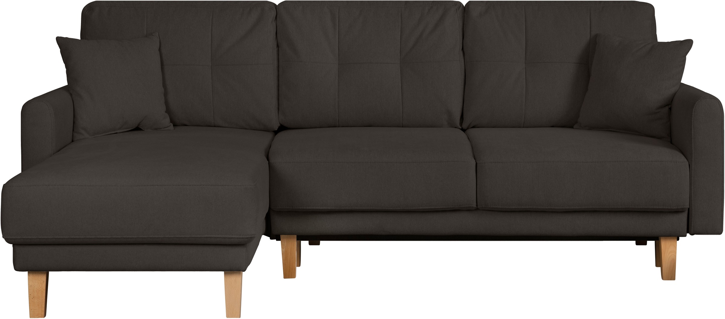 Home affaire Ecksofa »TRIPLO optionale Schlafsofa mit Bettkasten, Maße B/T/ günstig online kaufen