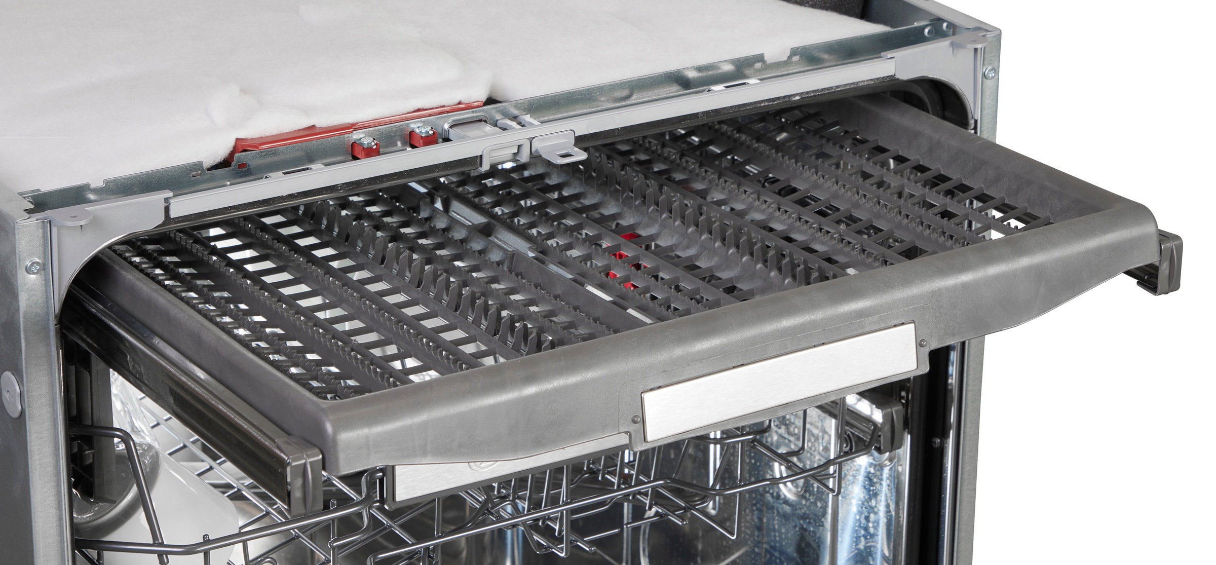 BAUKNECHT teilintegrierbarer Geschirrspüler »B0B D651A X«, 14 Maßgedecke, ActiveDry - automatisches Türöffnungssystem