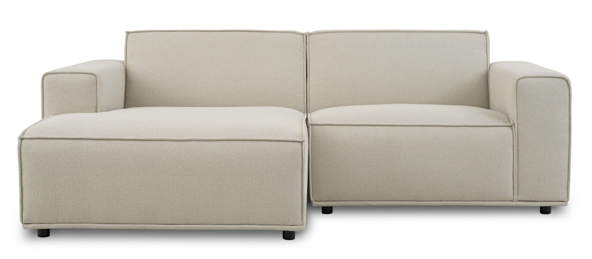 Home affaire Ecksofa »Avelin, 228 cm, L-Form, Chenille, Struktur-Boucle« mi günstig online kaufen