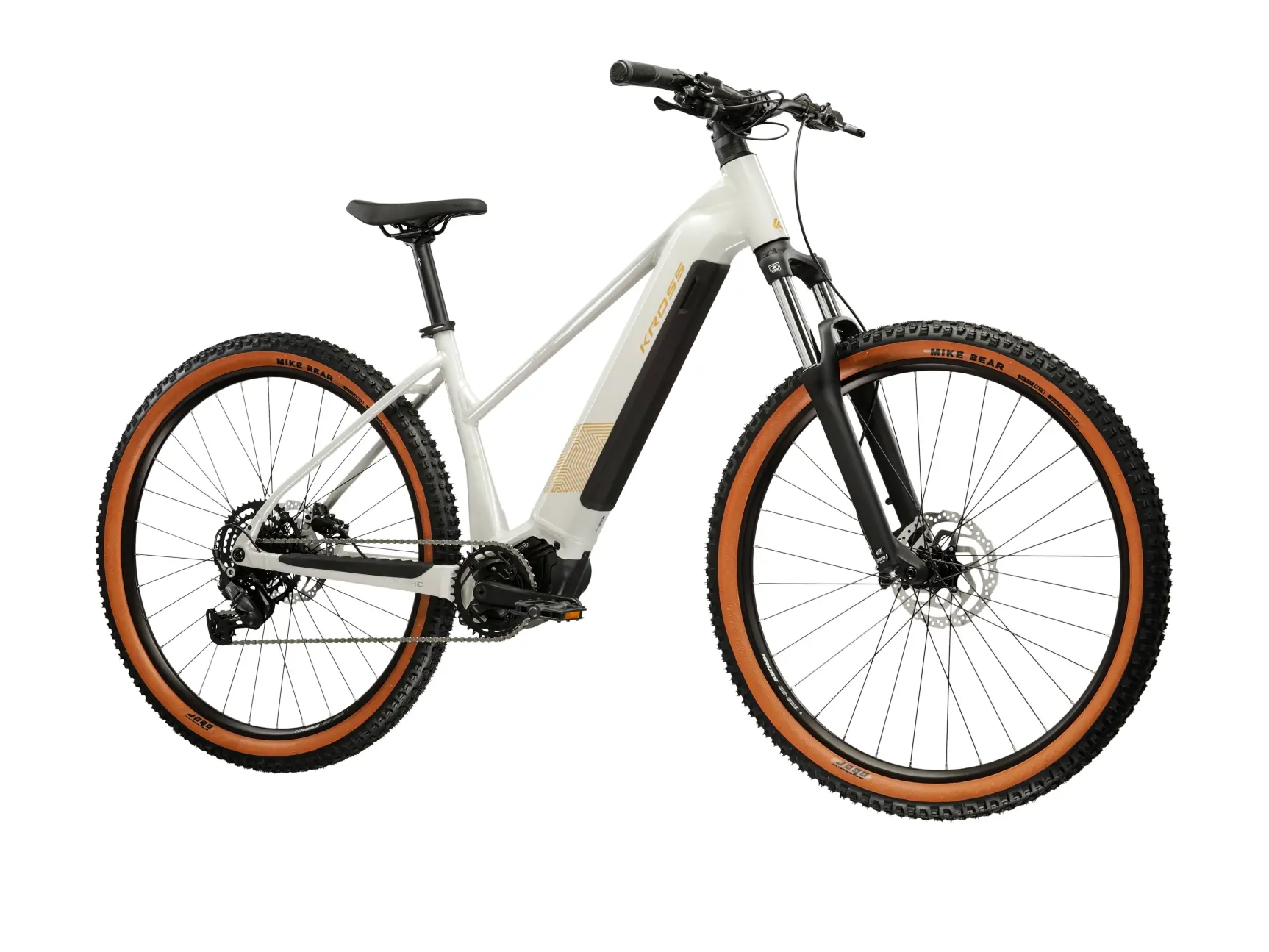 Kross »Influx Hybrid 1.0 20Ah/720Wh 29 Zoll grau 9 Gänge 2026« 9 Gang Shimano CUES U4000 Schaltwerk Kettenschaltung Mittelmotor 250 W