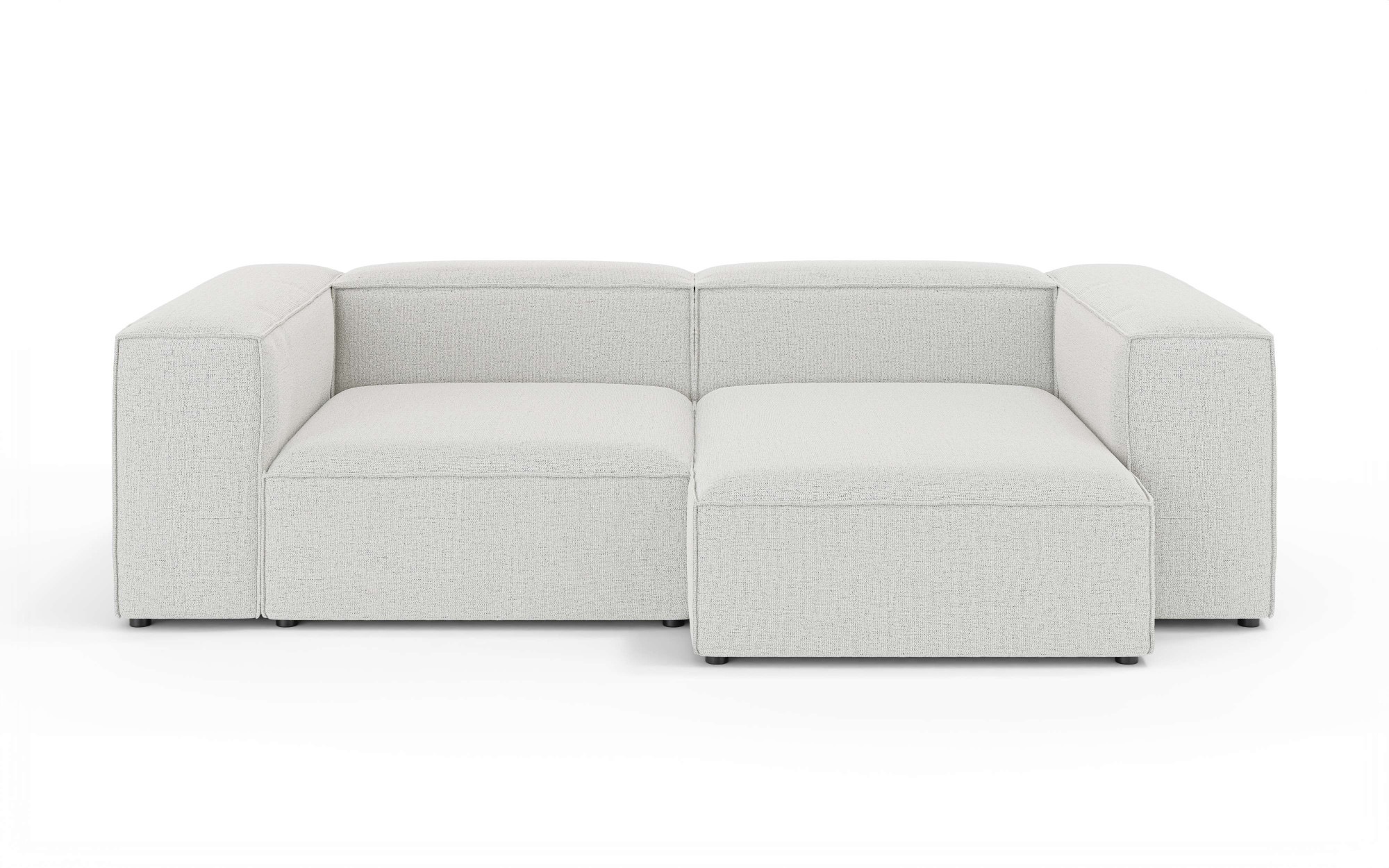 INOSIGN Ecksofa »XL HAILY L-Form, Modularsofa extra tief, Maße B/T/H: 260/160/72 cm«, als Modul oder separat verwendbar, für individuelle Zusammenstellung