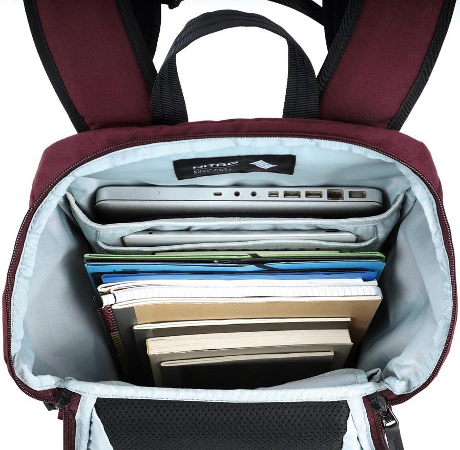 NITRO Freizeitrucksack »Nikuro«, Rucksack für Freizeit, Arbeit, Reise und Schule, City und Streetpack
