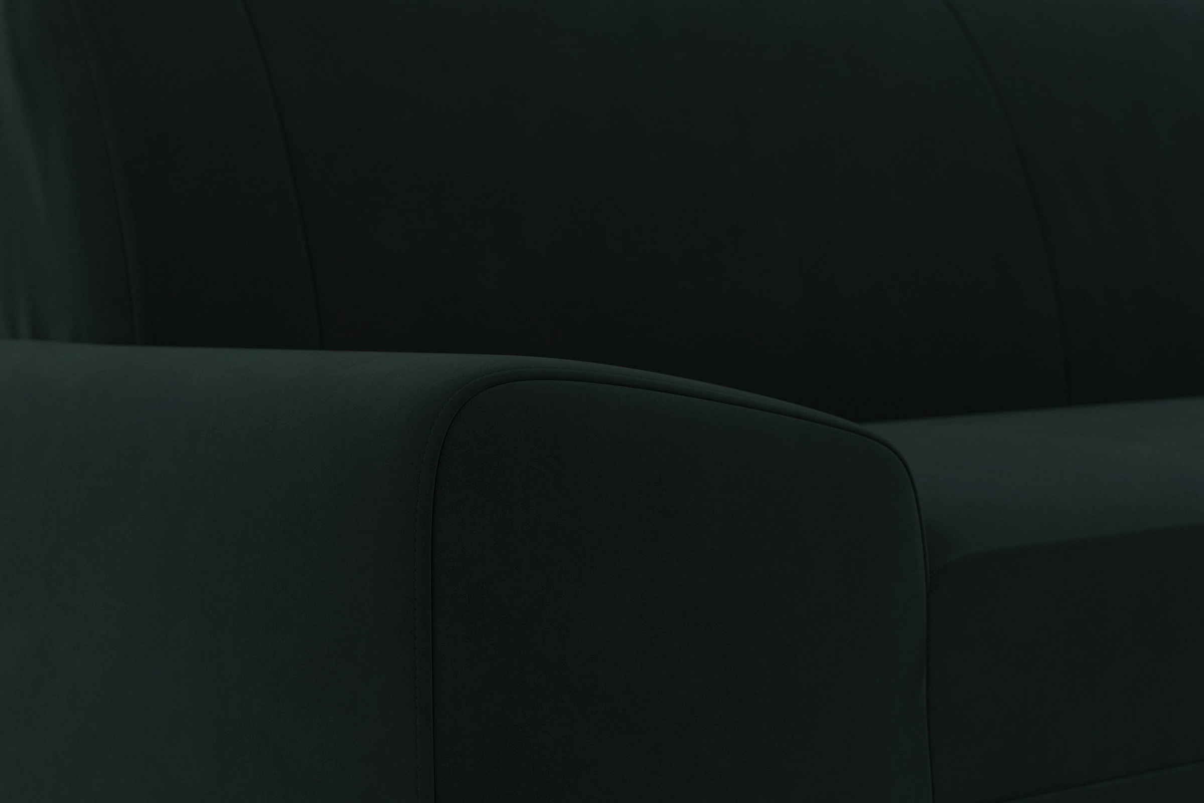 DOMO collection Ecksofa »Anzio in kubischer Formensprache, flache Armlehnen, L-Form«, Wahlweise mit Bettfunktion und Federkern für hohen Sitzkomfort